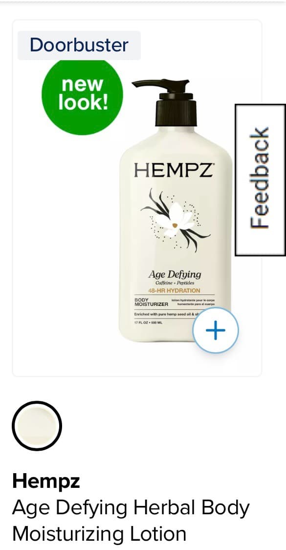 Hempz Age Defying Lotion