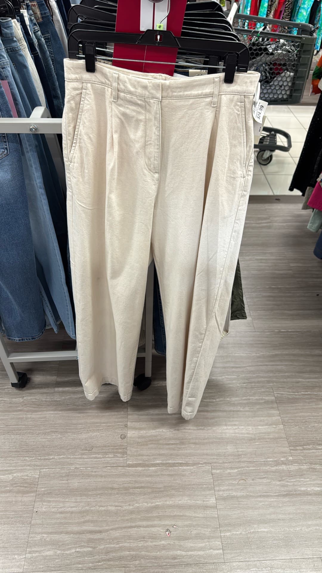 Stylish Cream Trousers