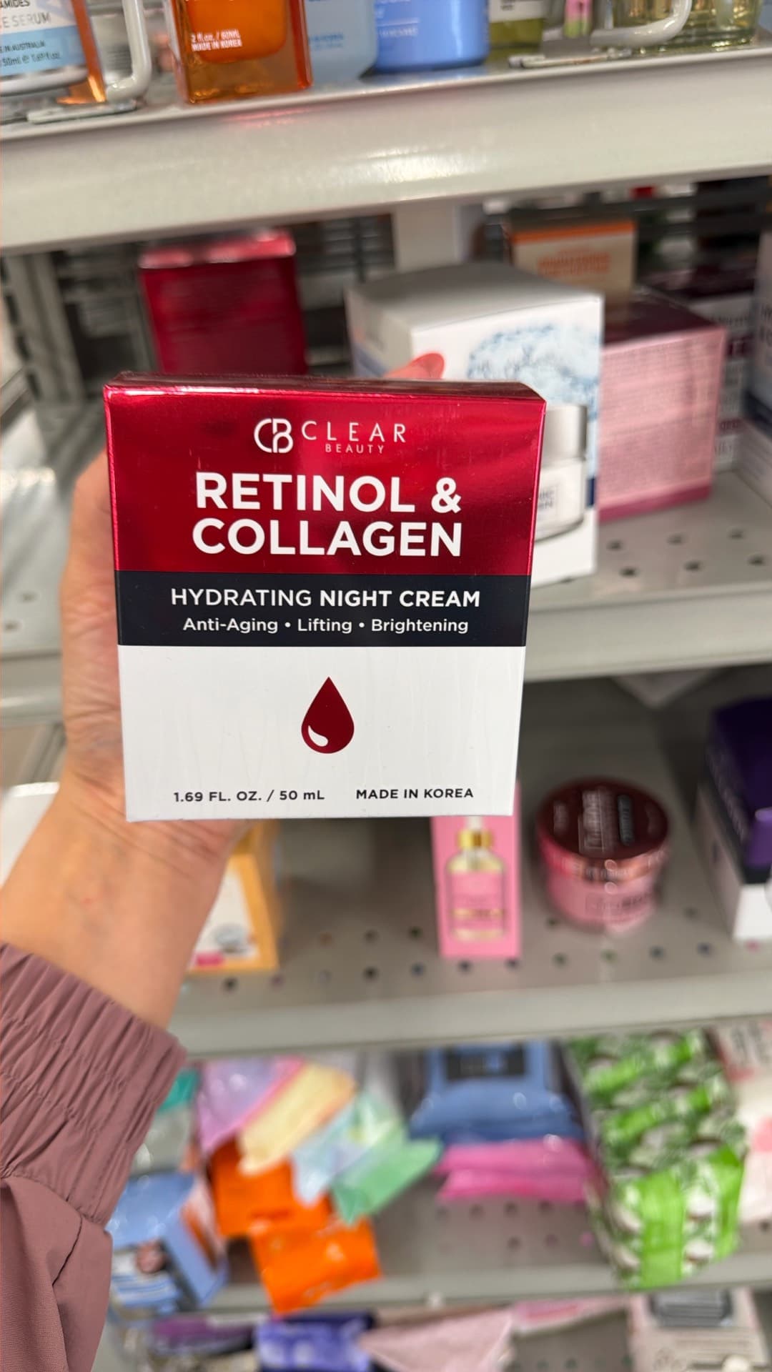 Hydrating Night Cream with Retinol & Collagen