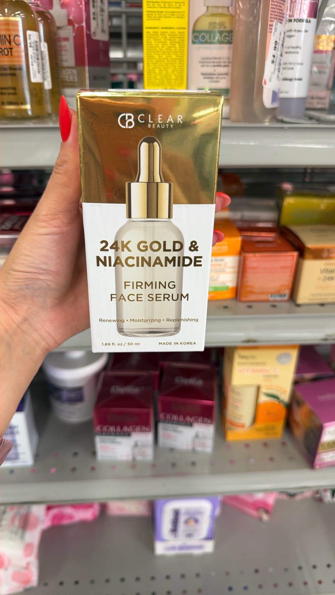 24K Gold & Niacinamide Firming Face Serum