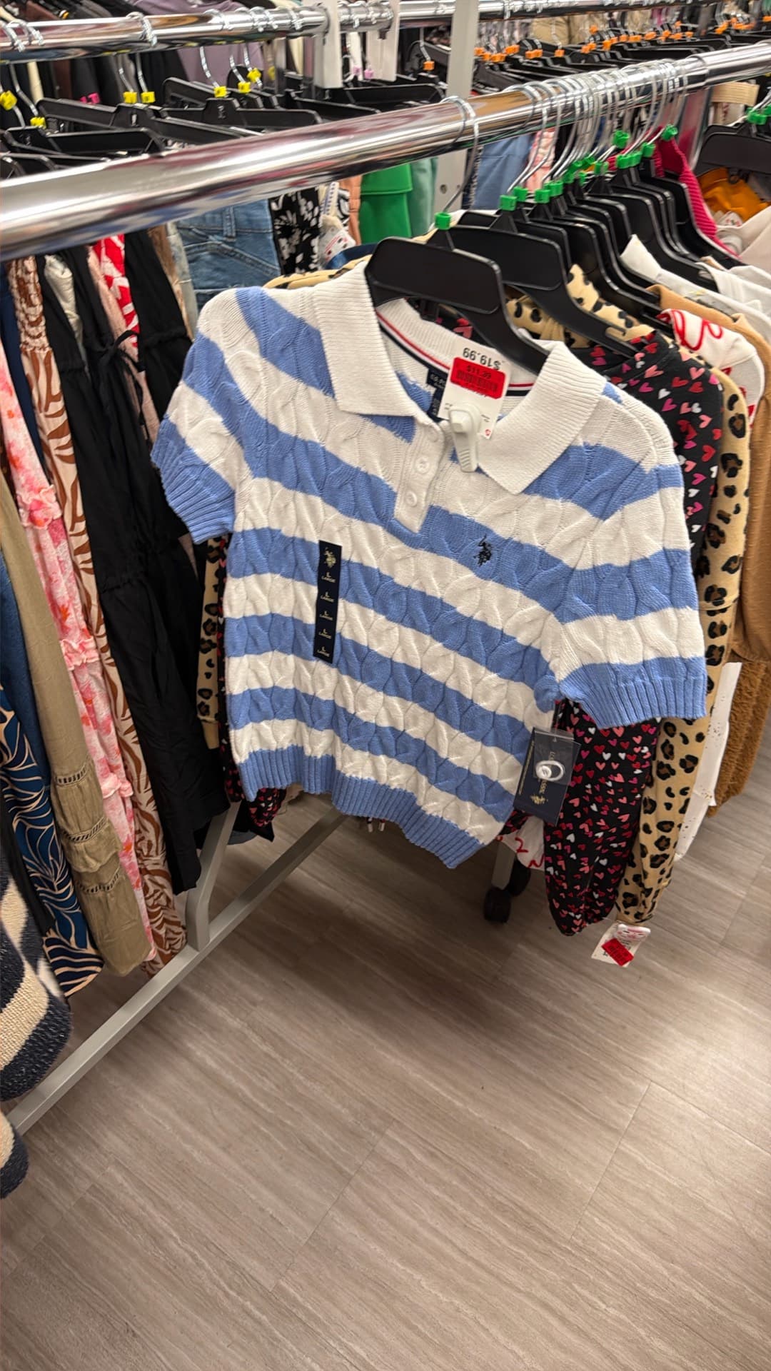 Stylish Striped Polo