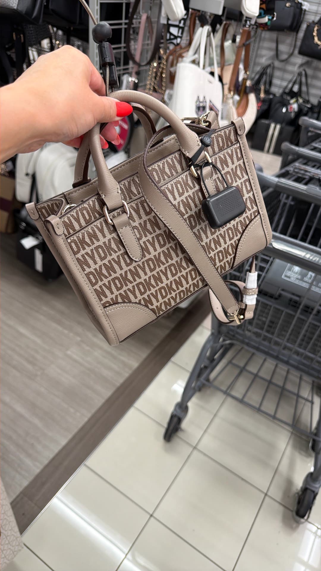 Trendy DKNY Handbag