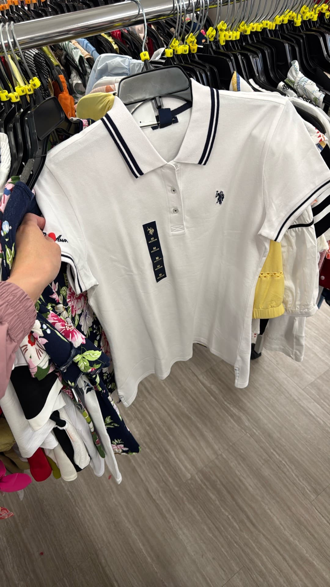 Classic White Polo Shirt