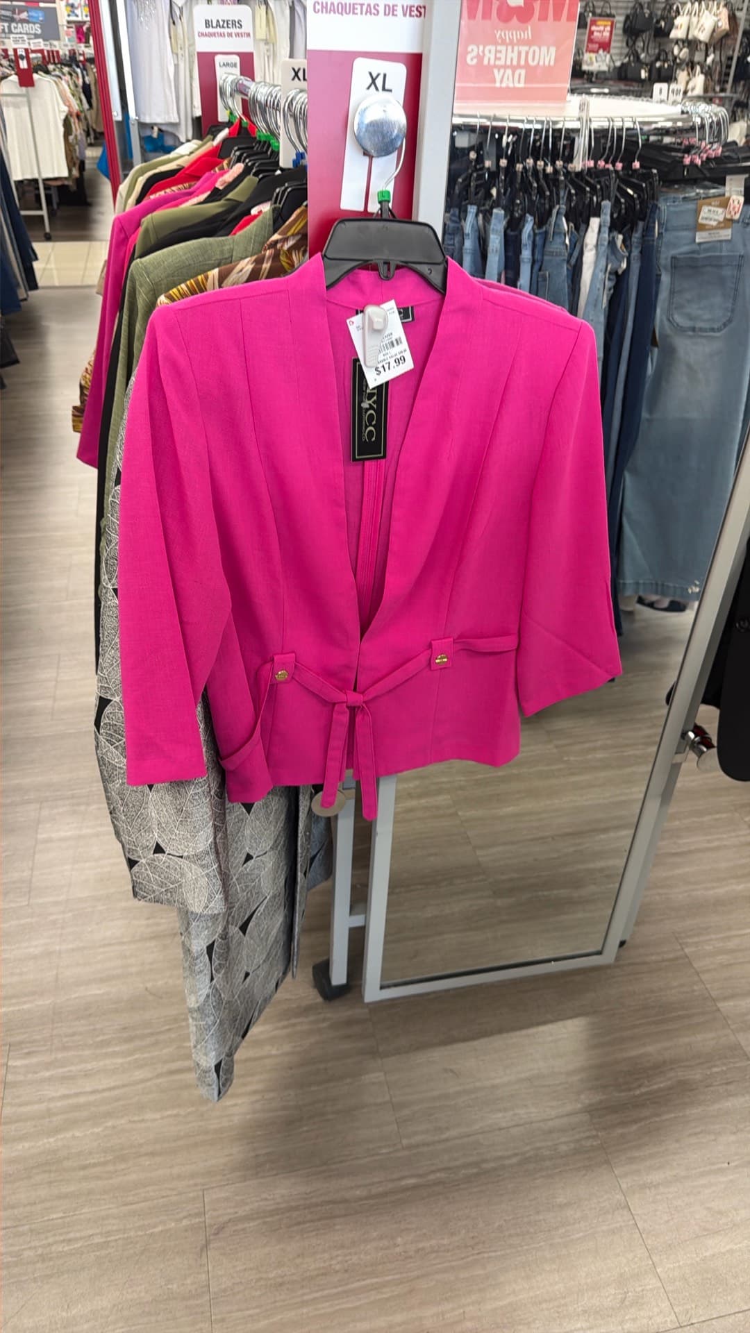 Trendy Pink Blazer