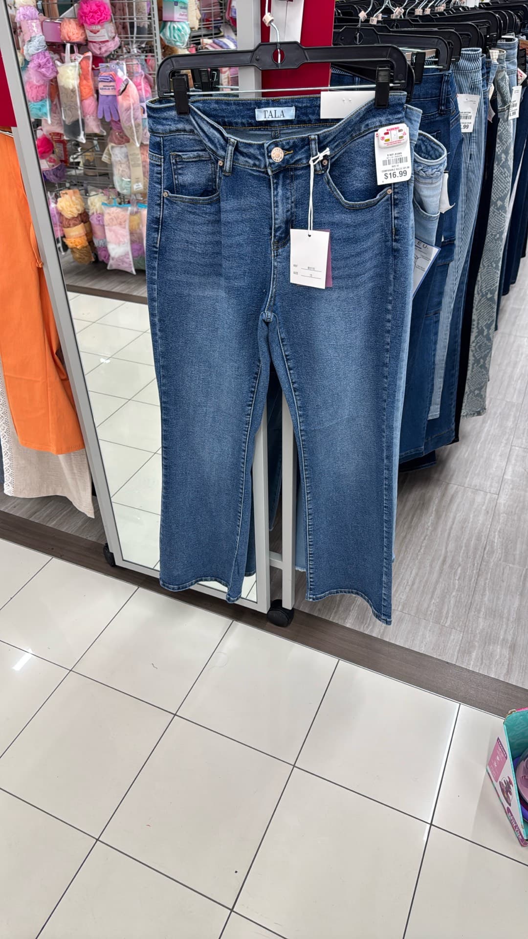 TALA Wide-Leg Jeans