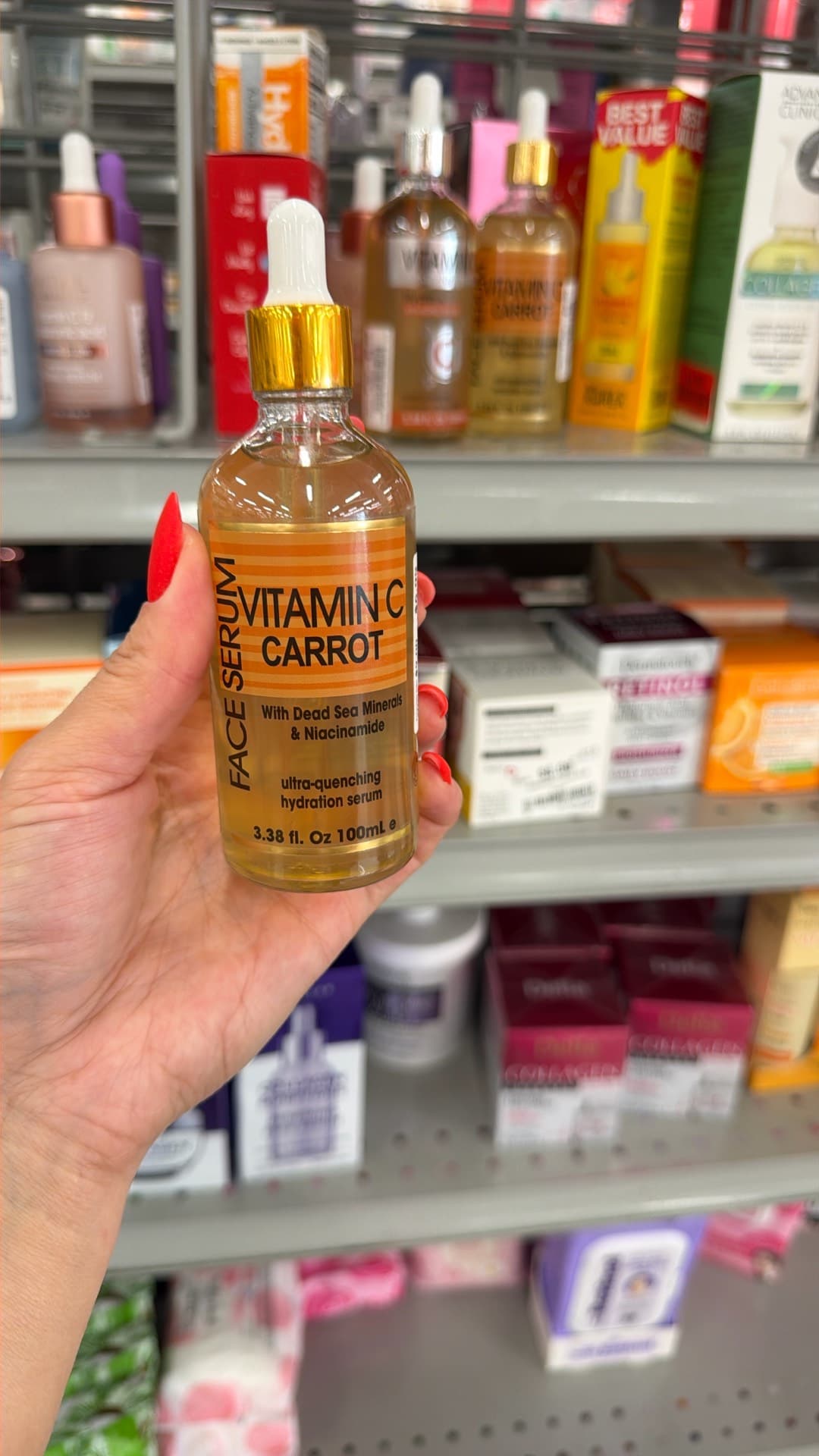 Vitamin C Carrot Face Serum
