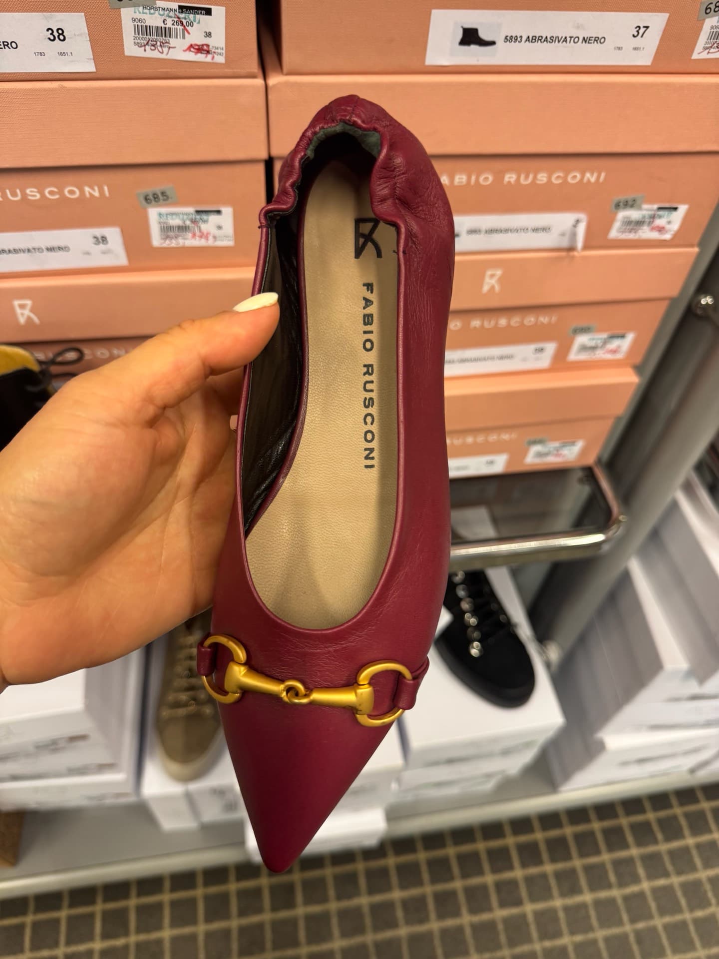 Fabio Rusconi Ballet Flats