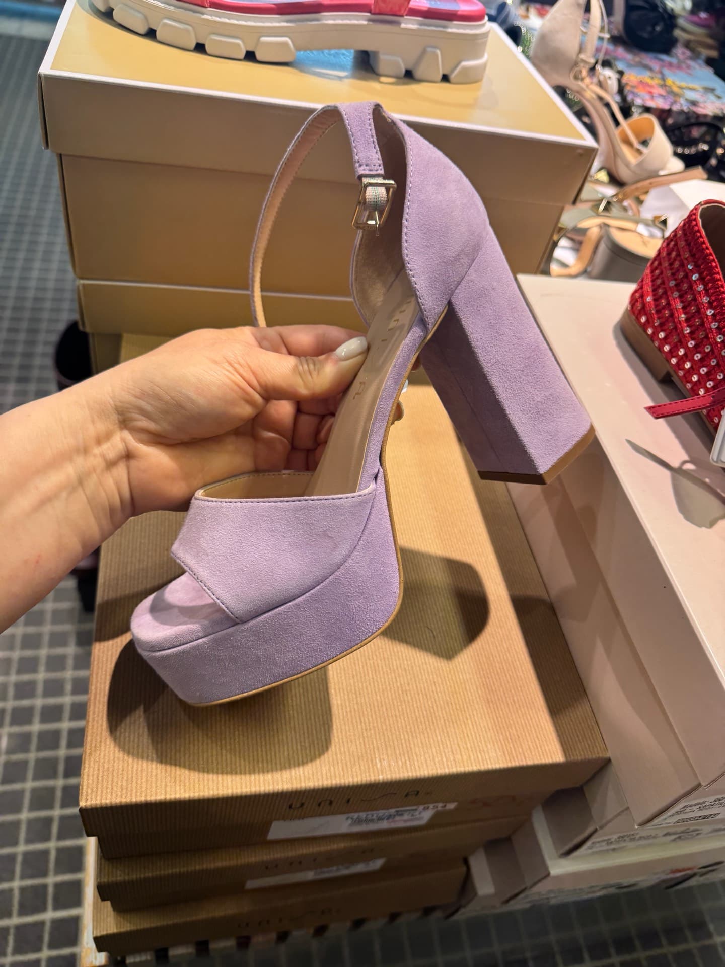 Chic Purple Heels