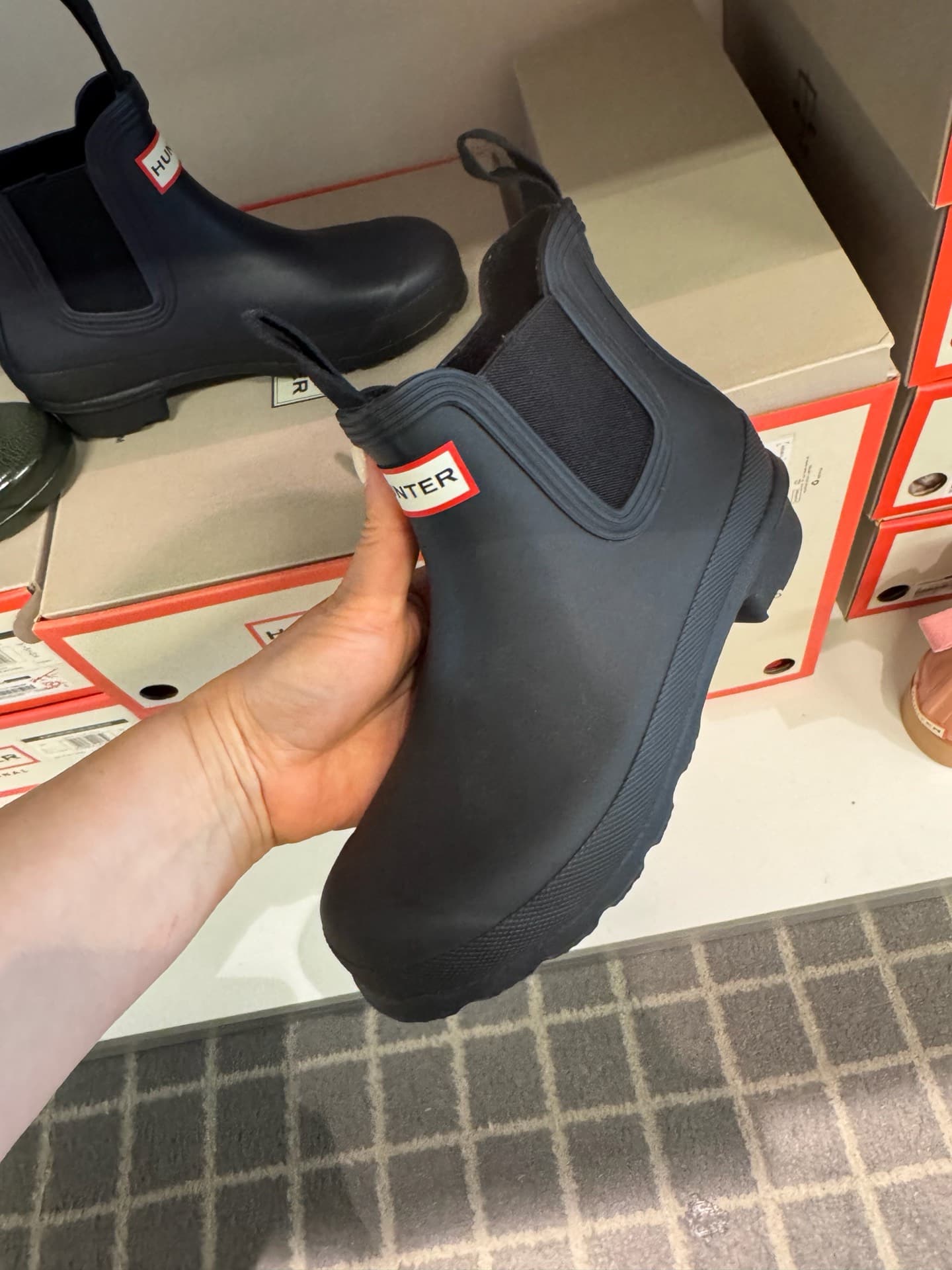 Hunter Waterproof Chelsea Boots