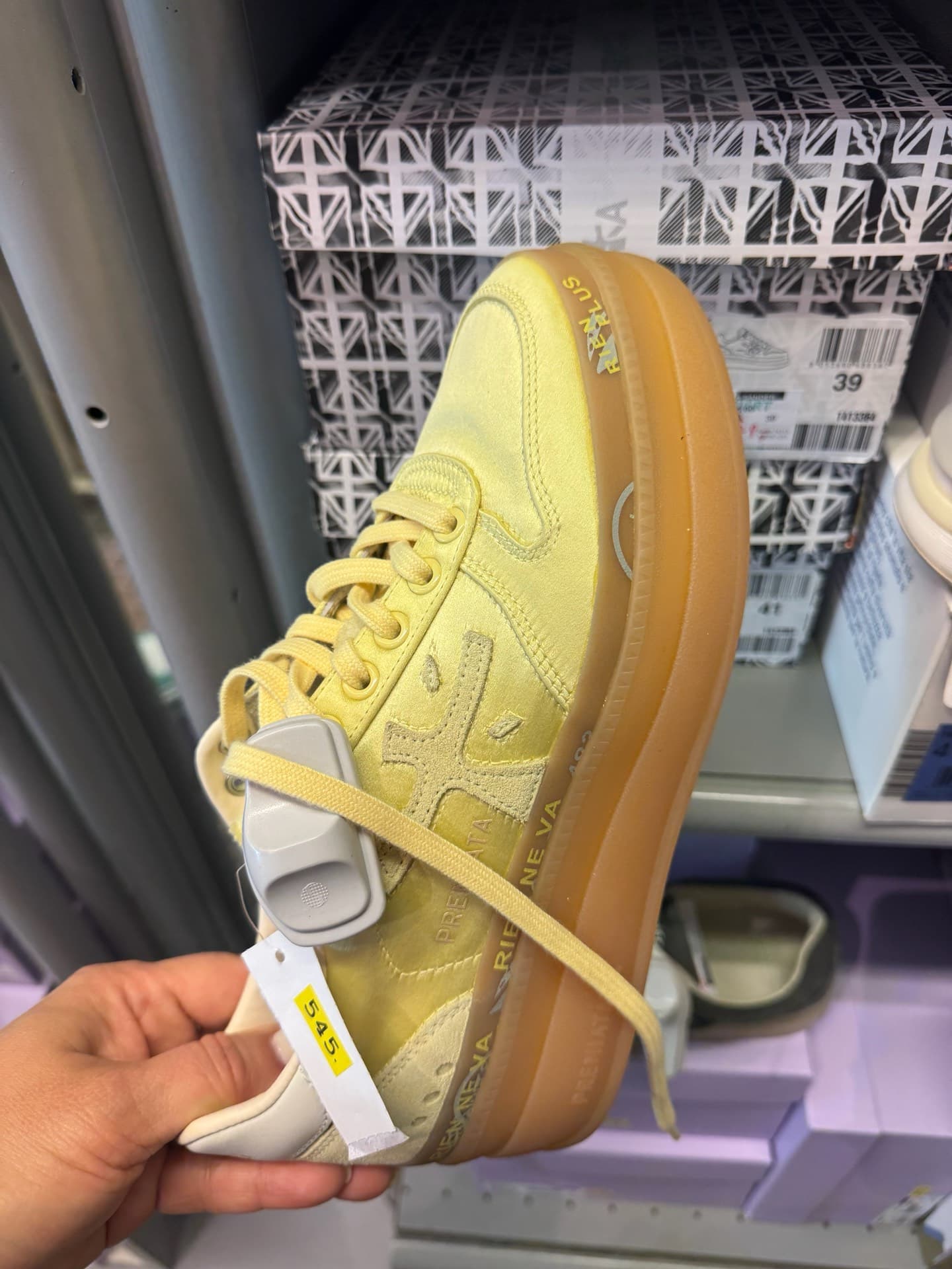 Trendy Yellow Sneakers