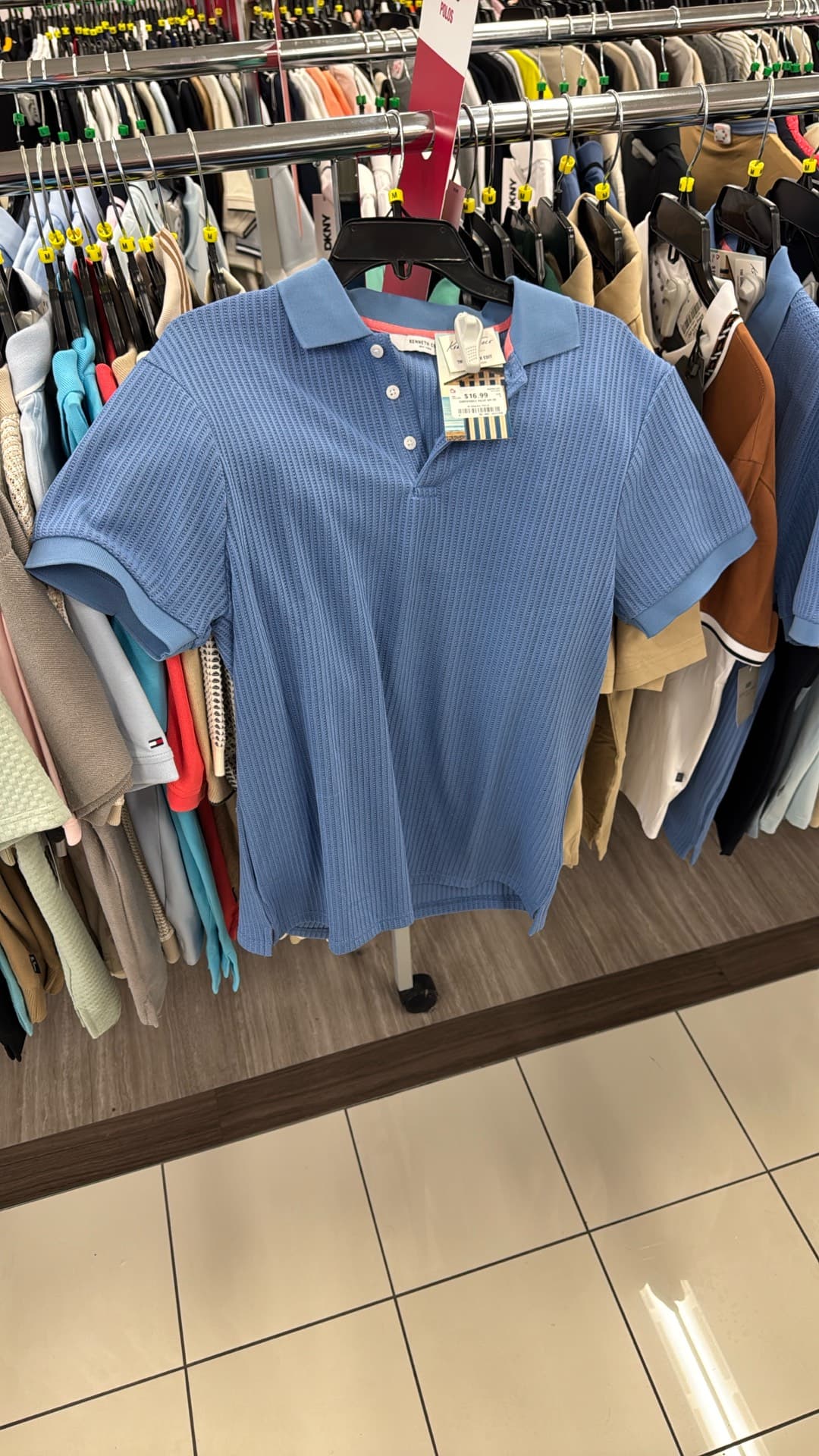Stylish Blue Polo Shirt