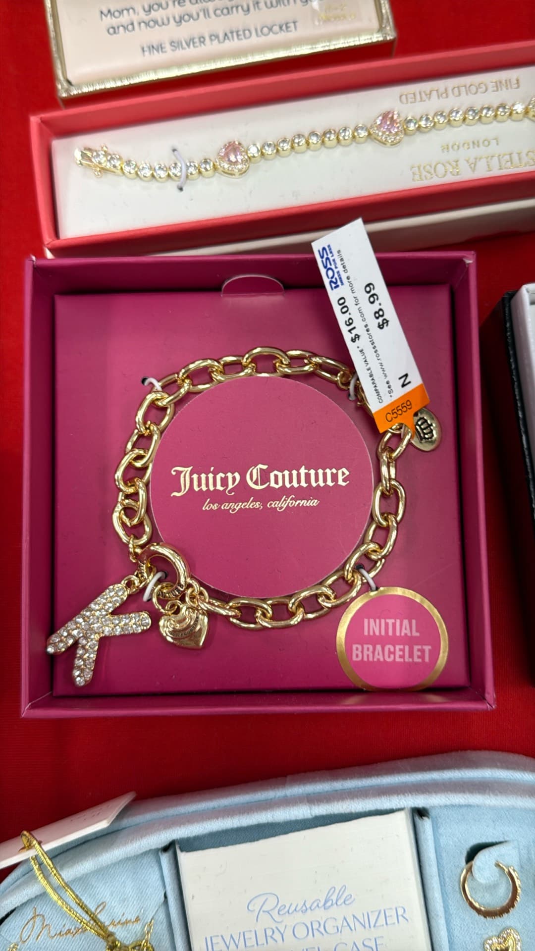 Juicy Couture Initial Bracelet