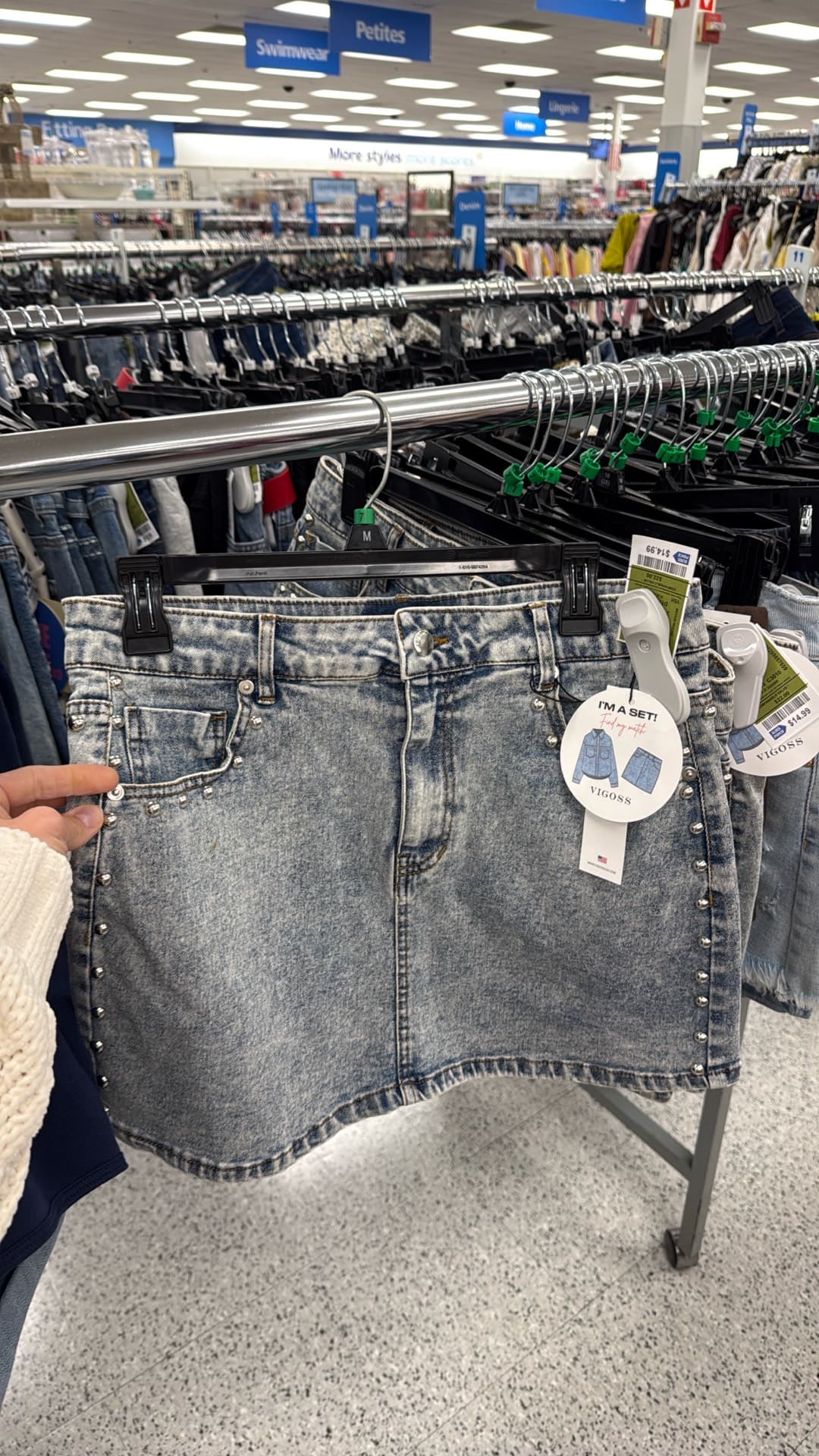 Trendy Denim Skirt