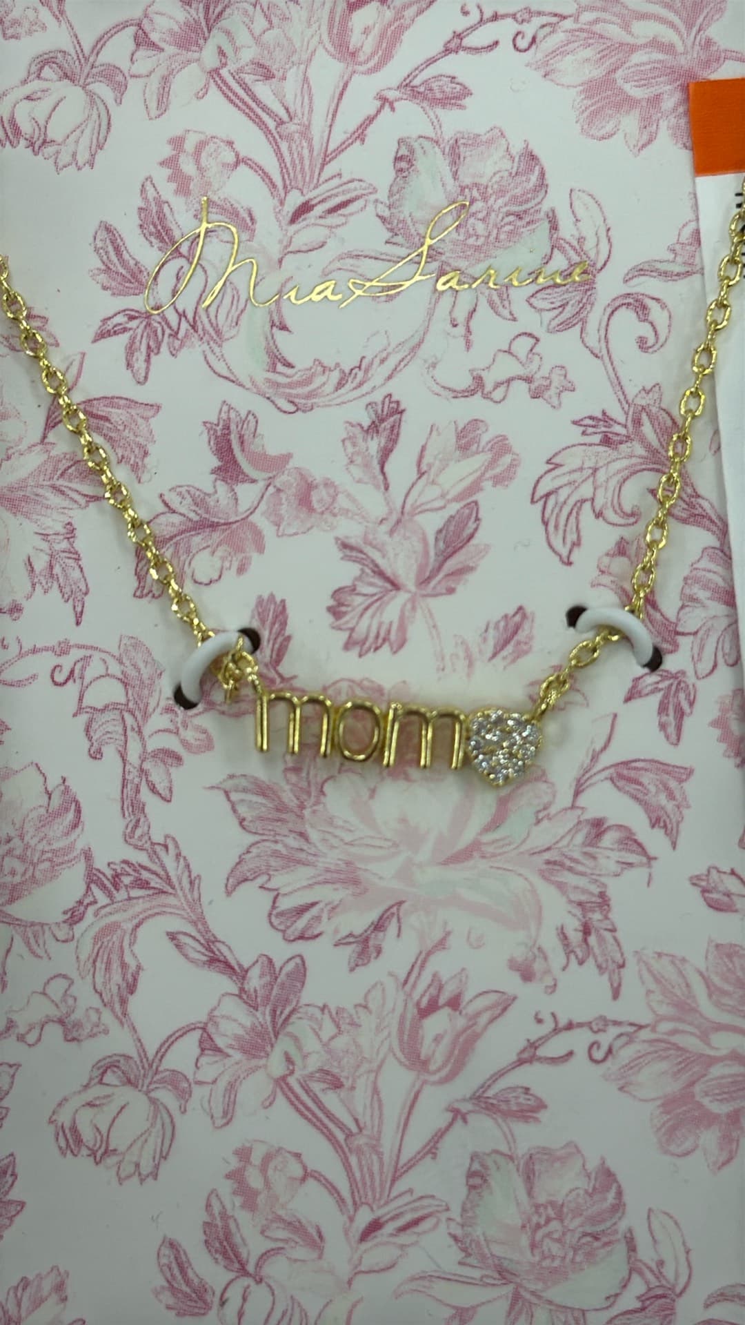 Mom Heart Necklace
