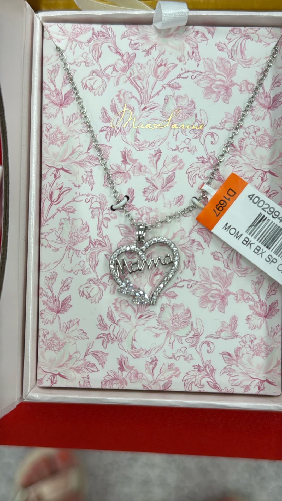 Heart Necklace for Moms