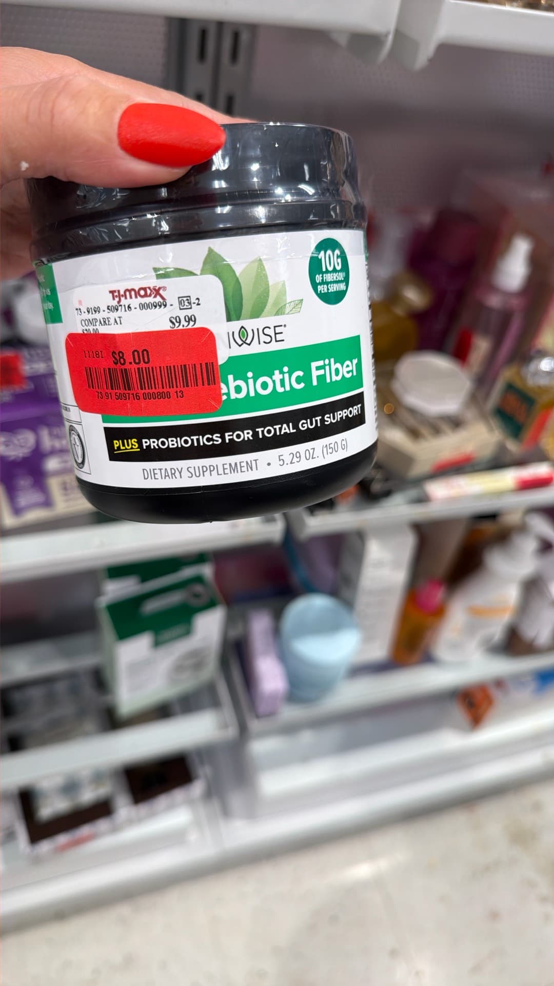 Probiotic Fiber Supplement