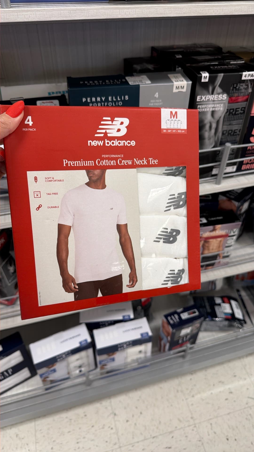 New Balance Premium Cotton Crew Neck Tee