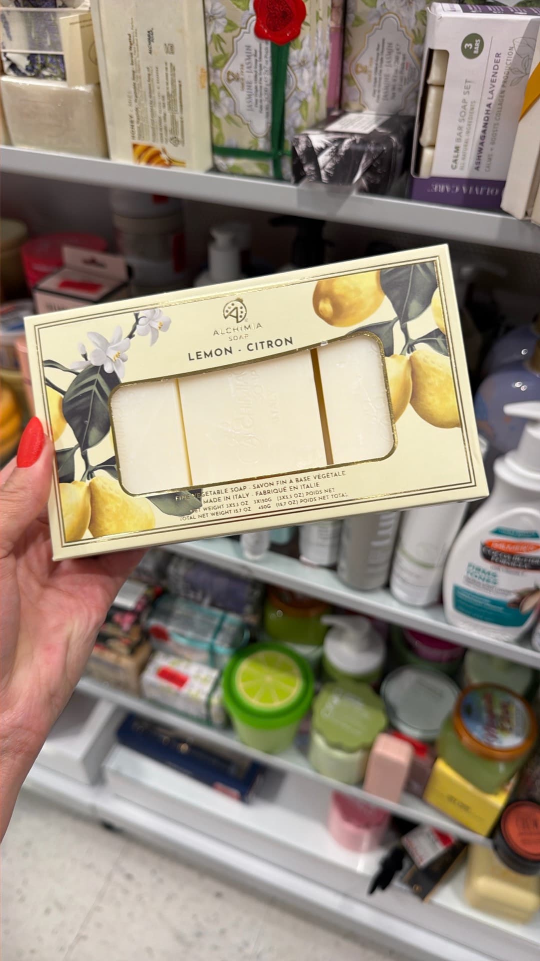 Alchimia Lemon Soap Set