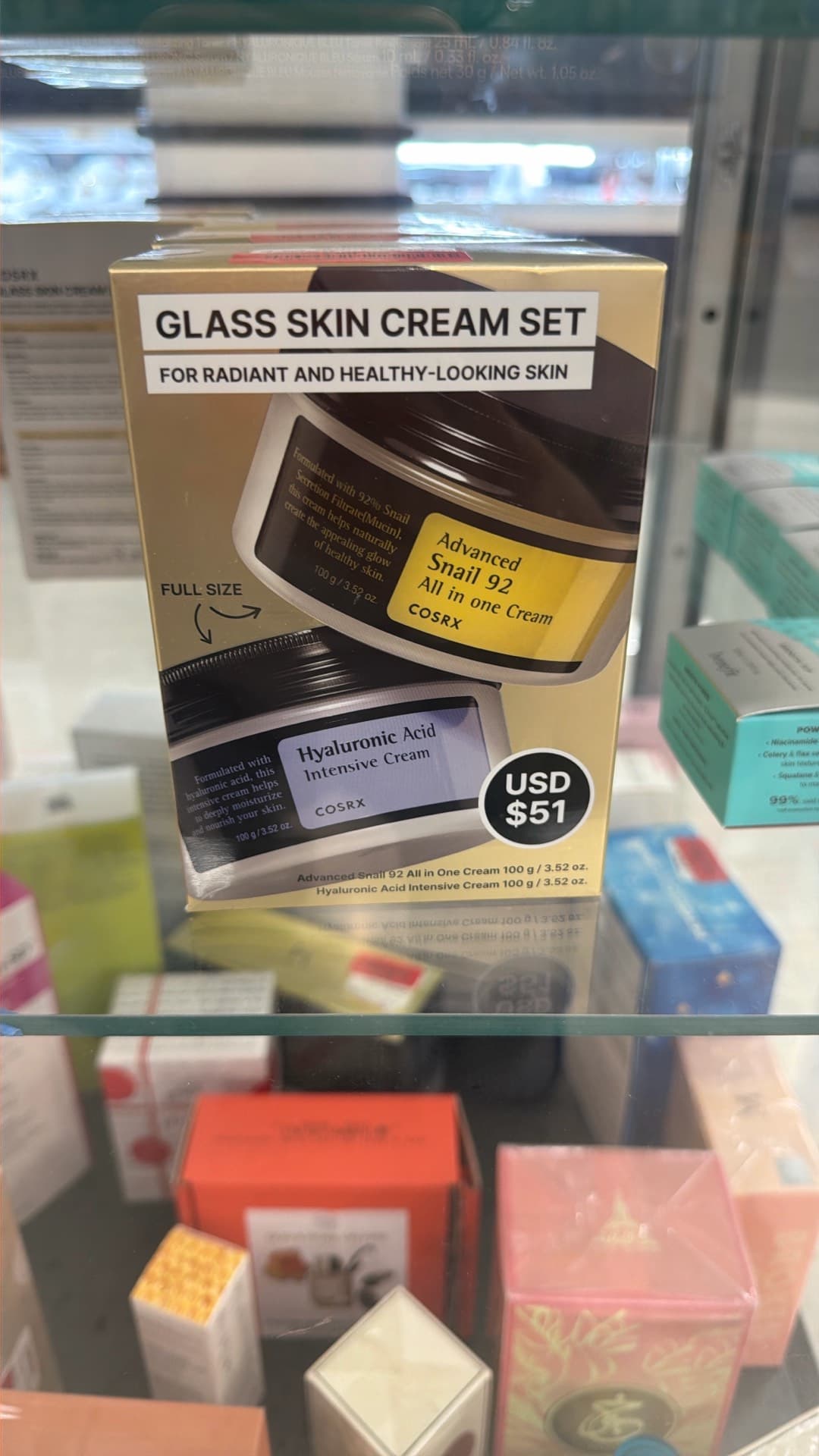 Glass Skin Cream Set