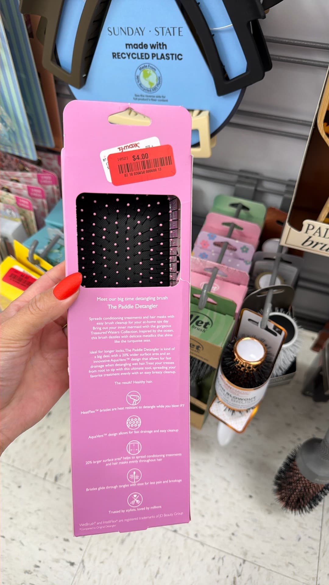 The Paddle Detangler