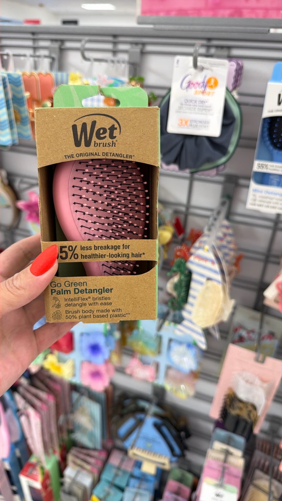 Wet Brush Palm Detangler