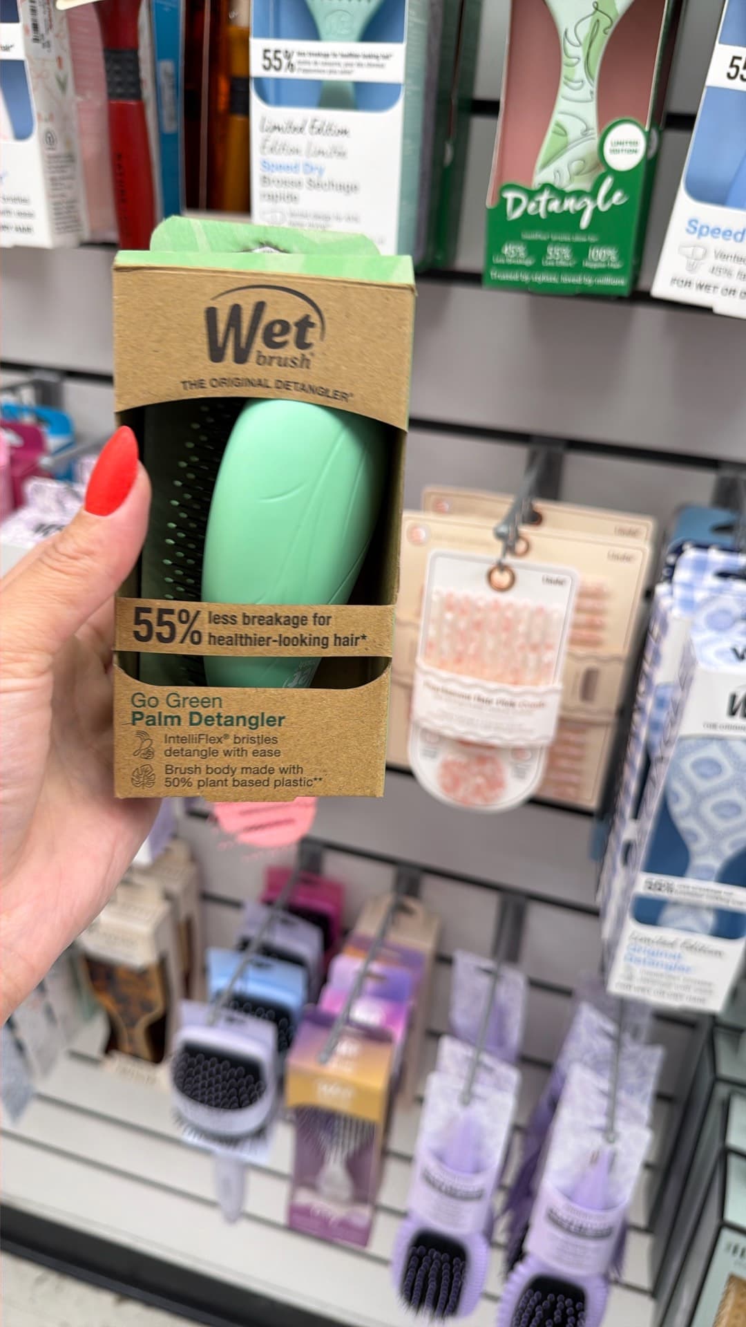 Wet Brush Palm Detangler