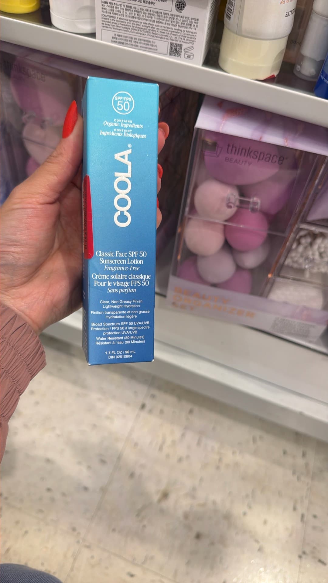 COOLA Classic Face SPF 50 Sunscreen