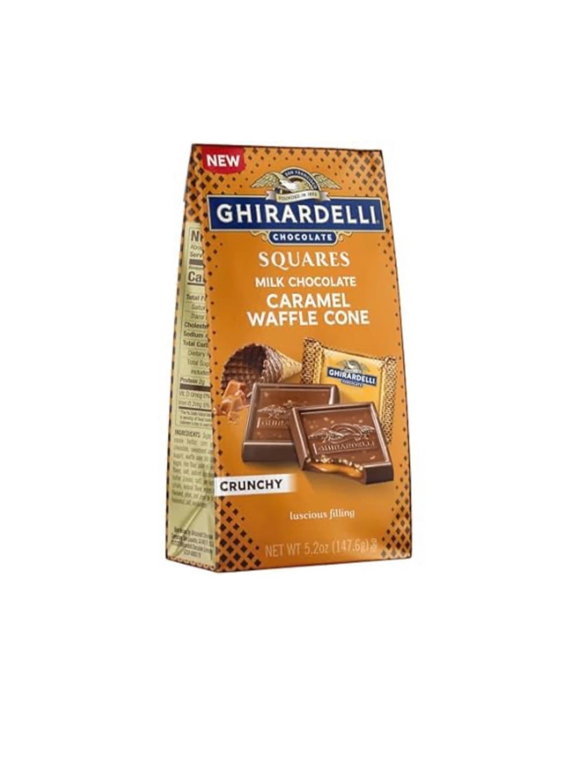 Ghirardelli Milk Chocolate Caramel Waffle Cone