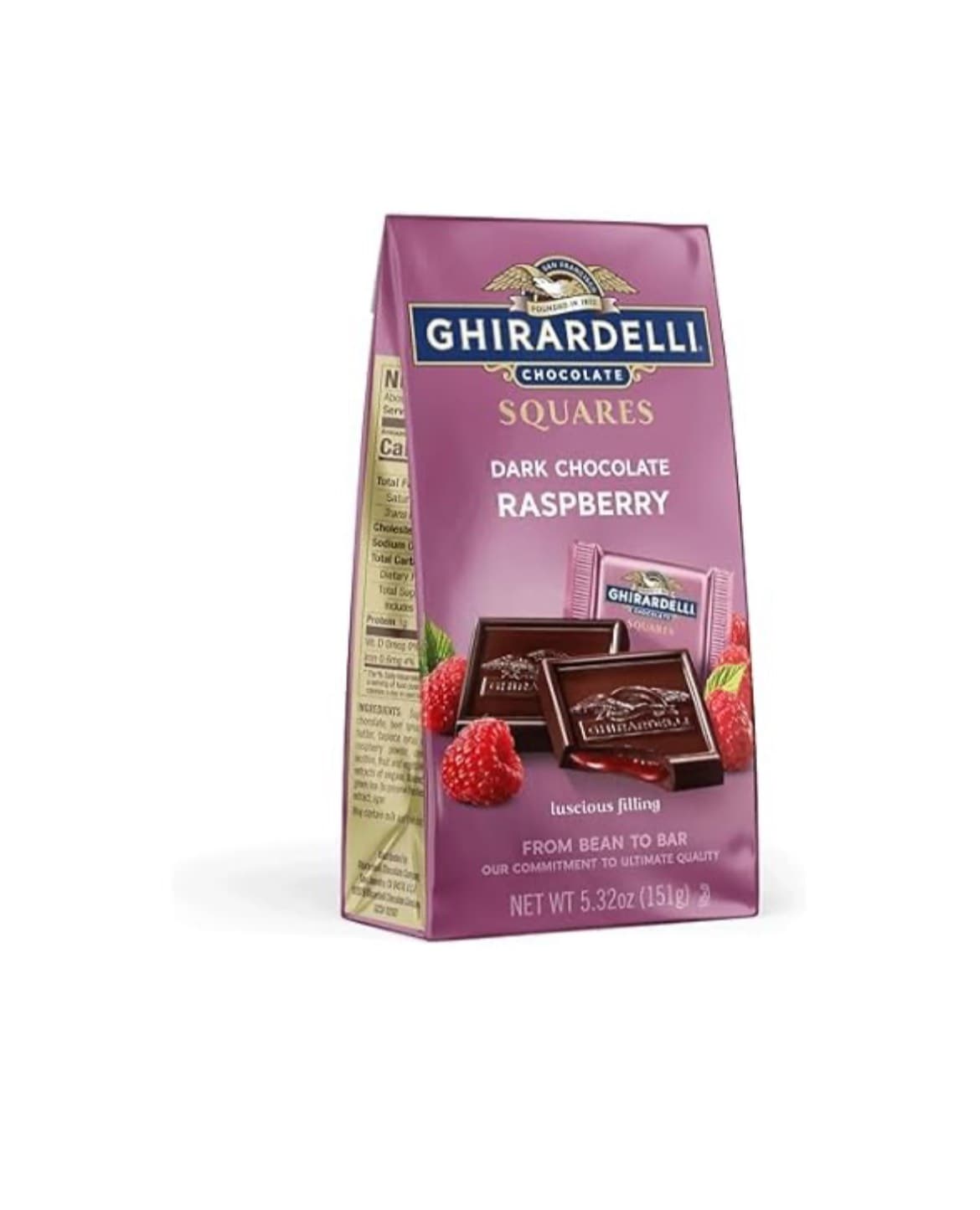 Ghirardelli Raspberry Dark Chocolate Squares