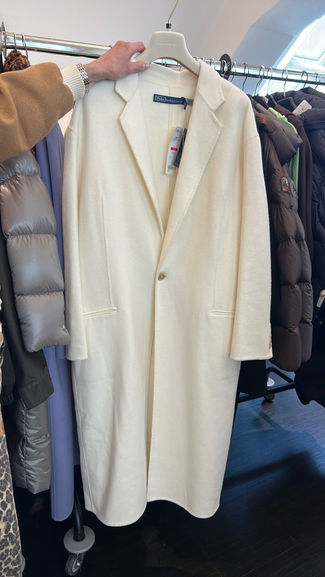 Stylish White Coat