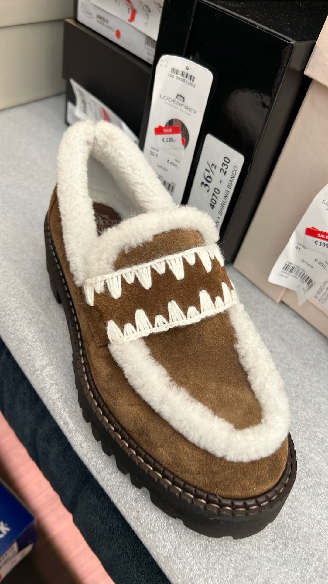 Trendy Fur-Lined Loafers