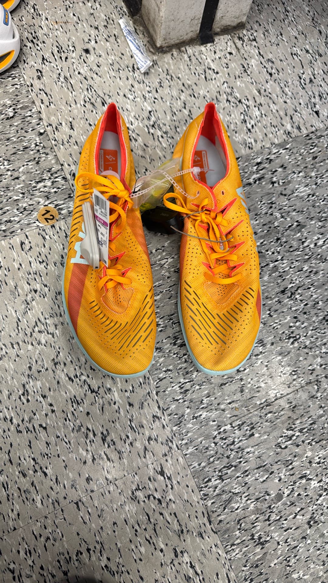 Vibrant Yellow Running Shoes