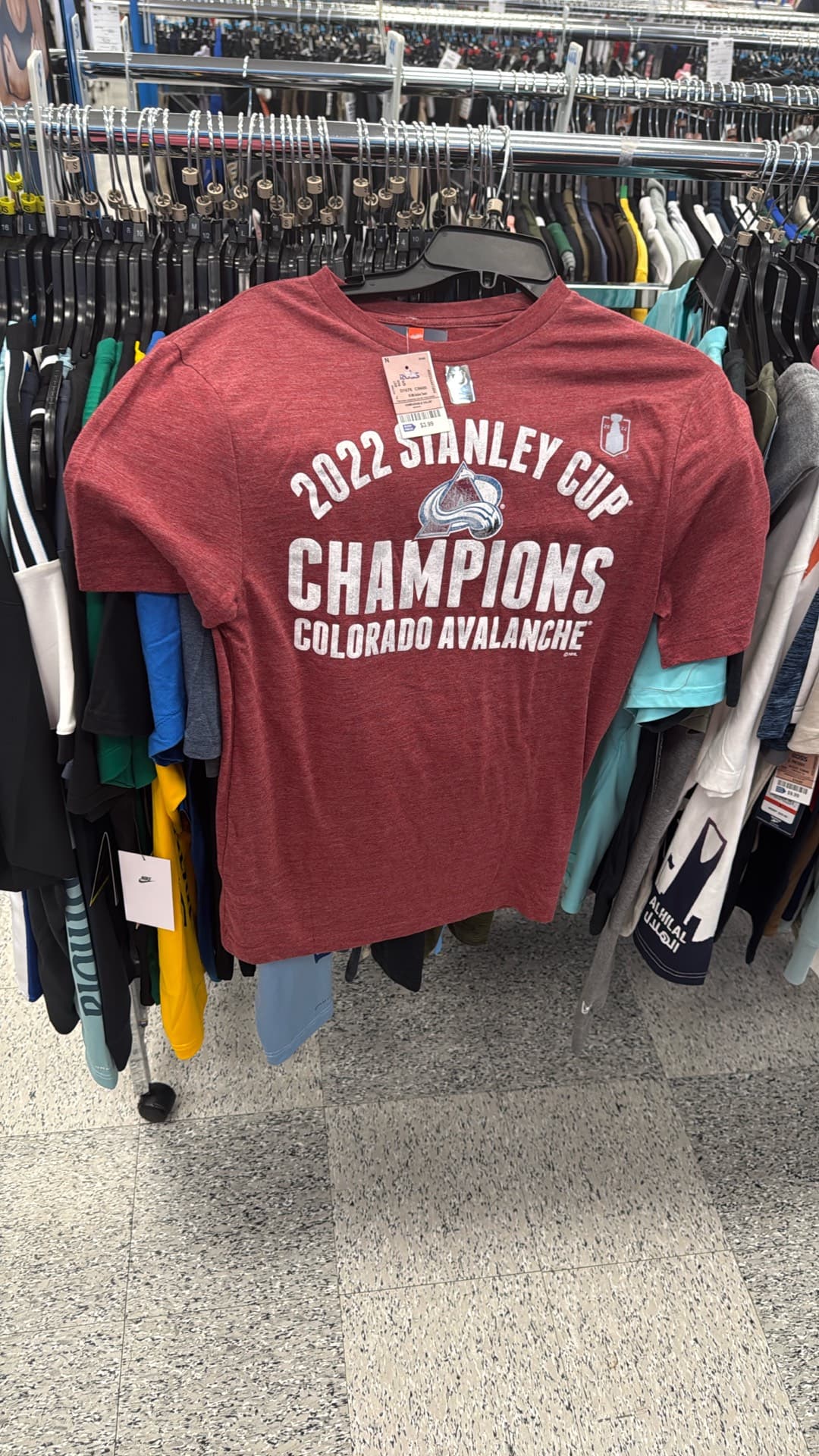 Colorado Avalanche Championship Tee
