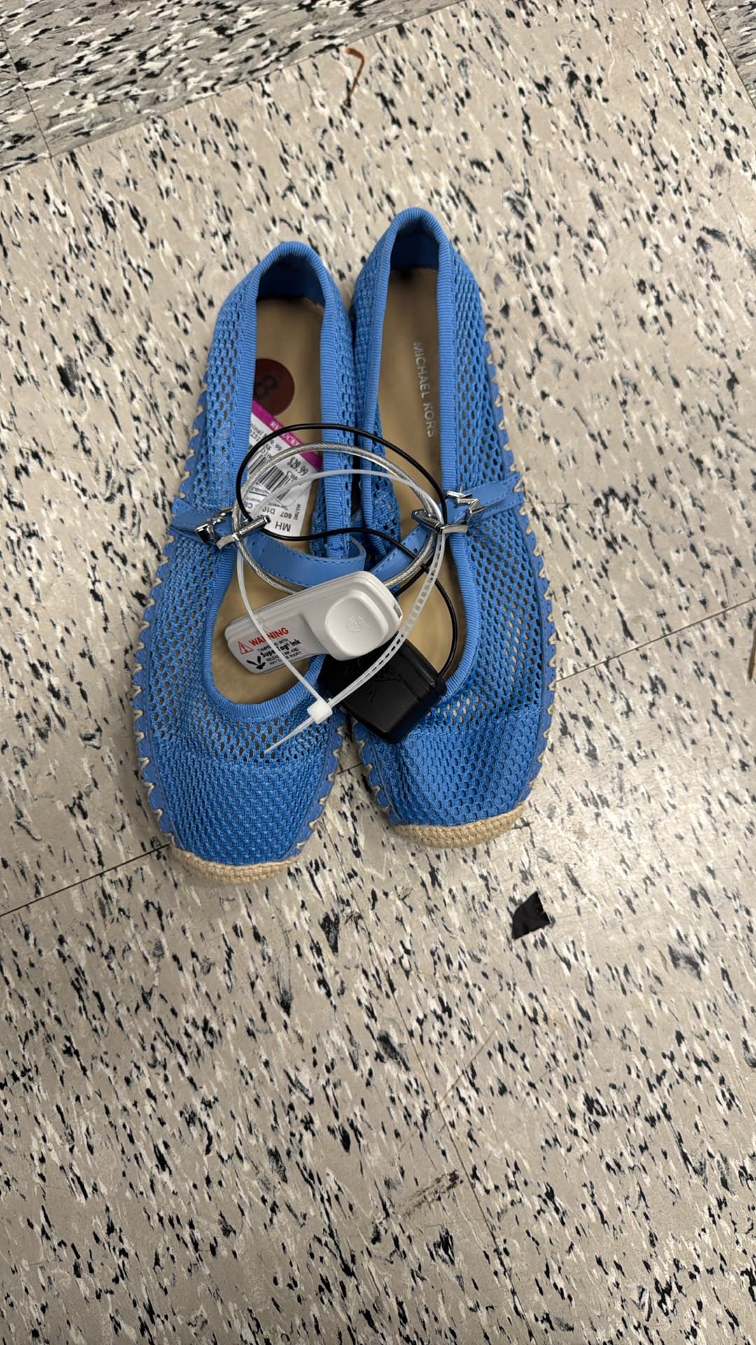 Michael Kors Blue Flats