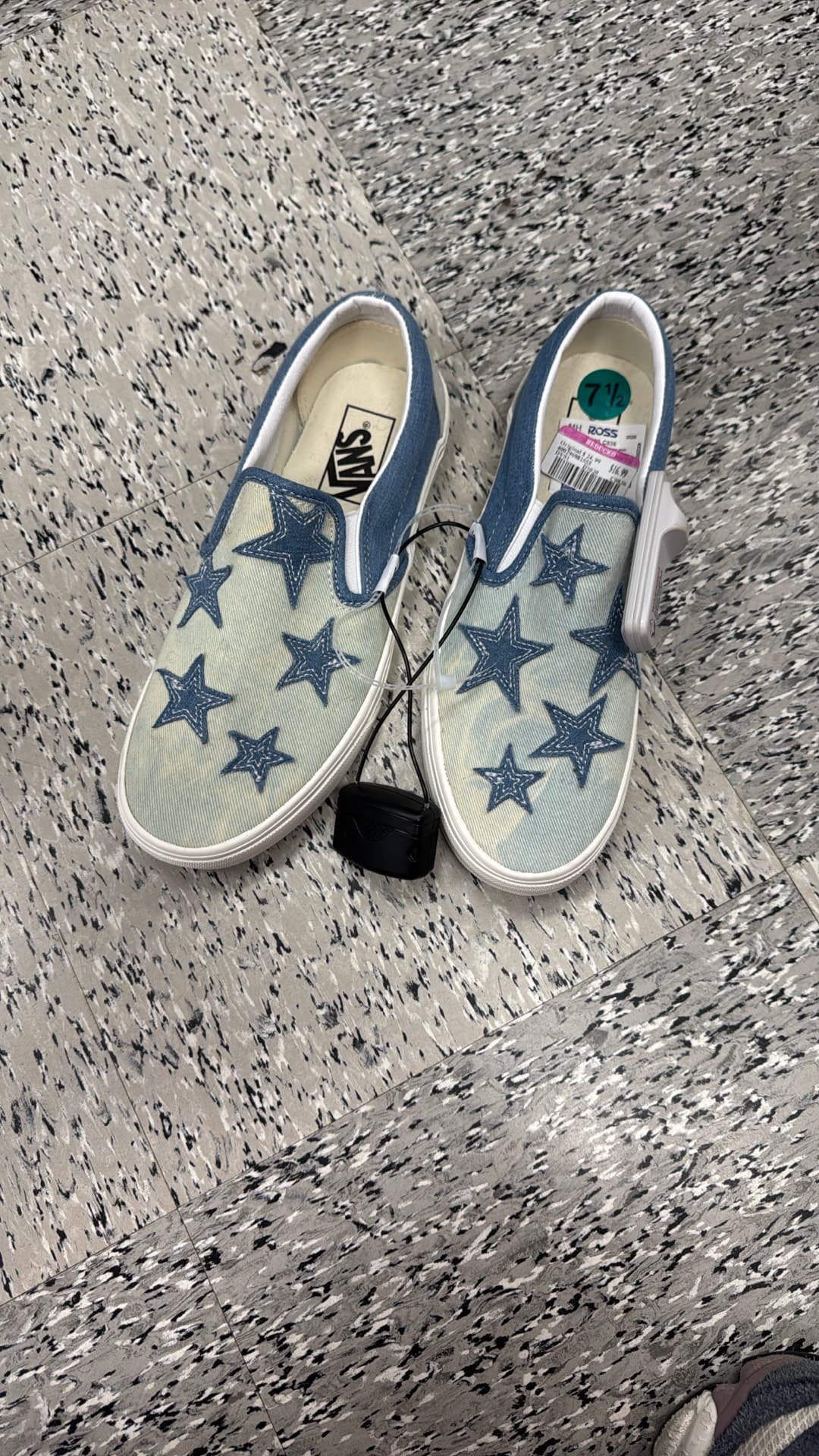 Starry Vans Slip-Ons