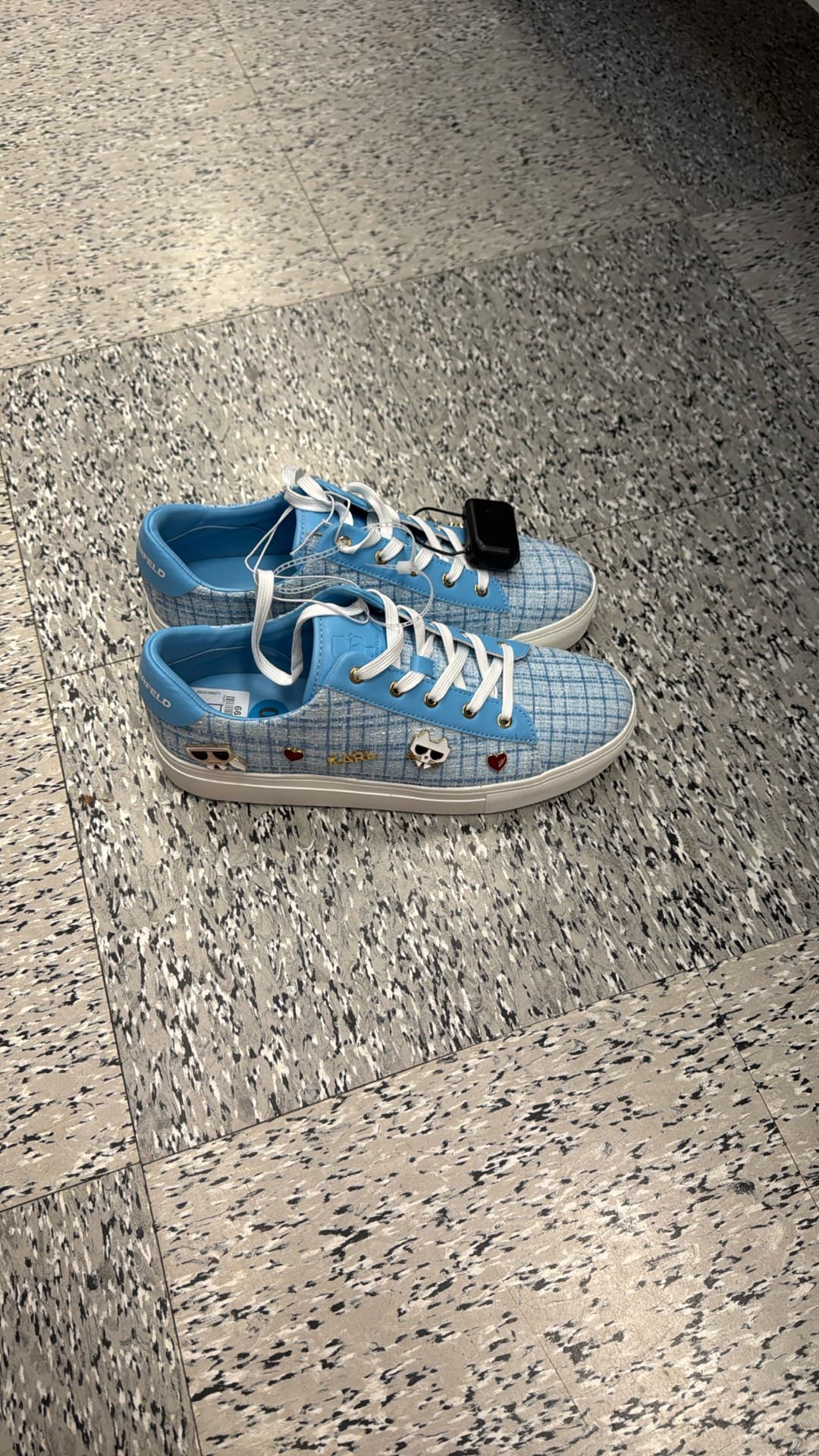 Trendy Blue Sneakers