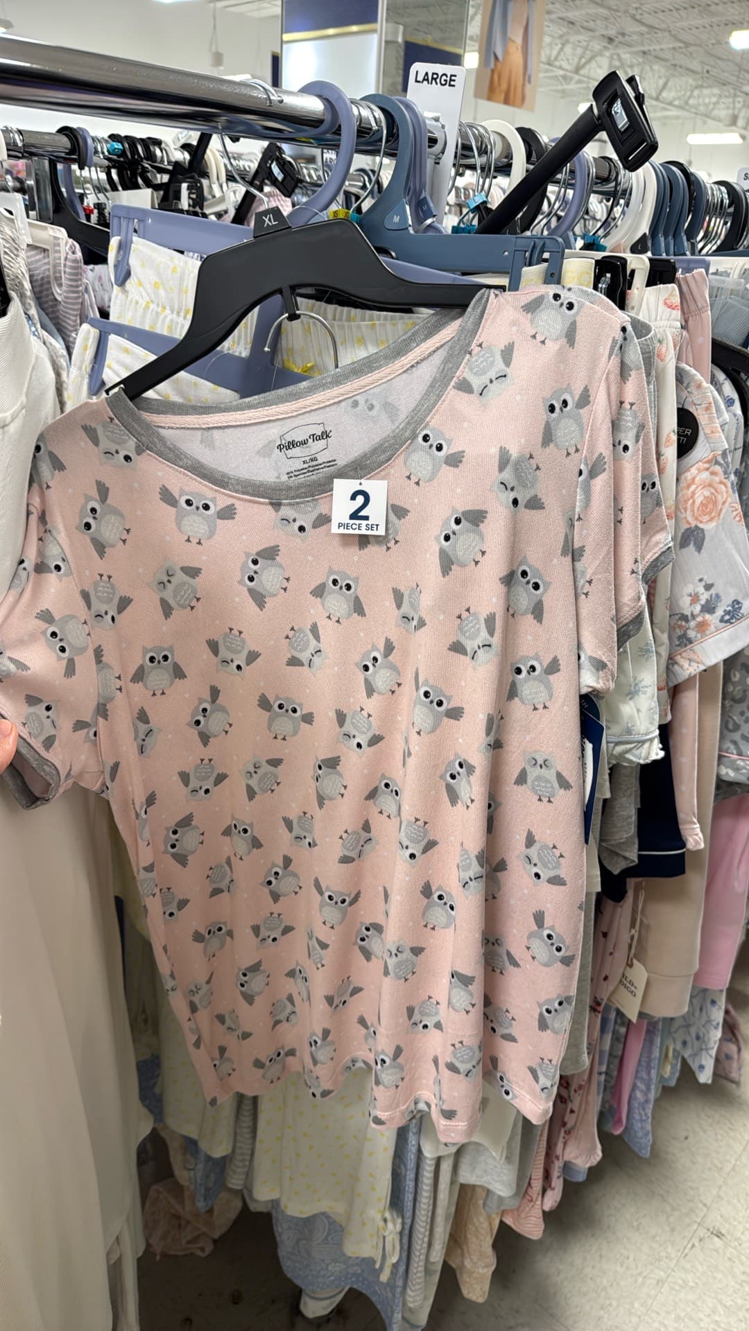 Cute Owl Pajama Set