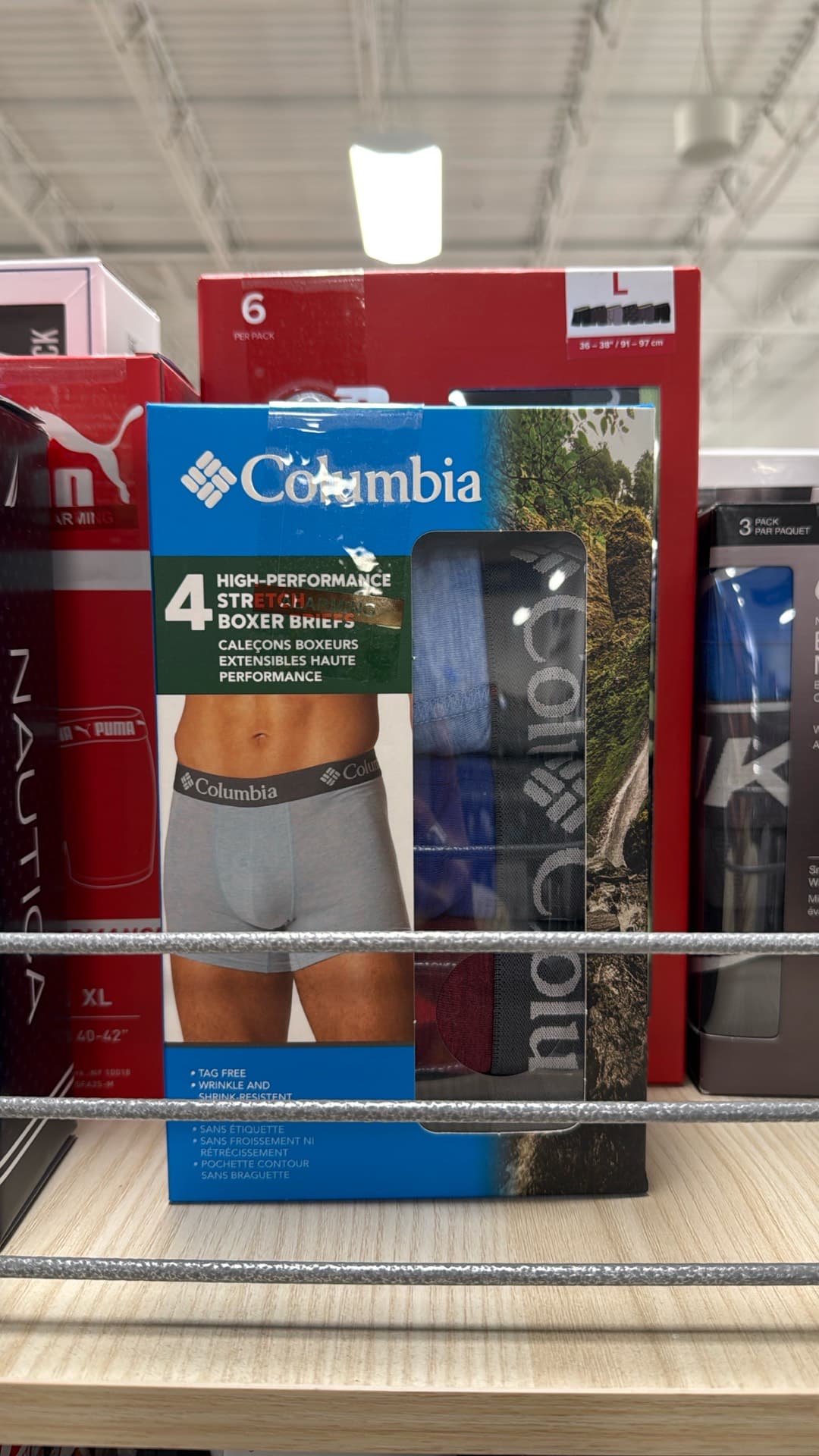 Columbia High-Performance Boxer Briefs