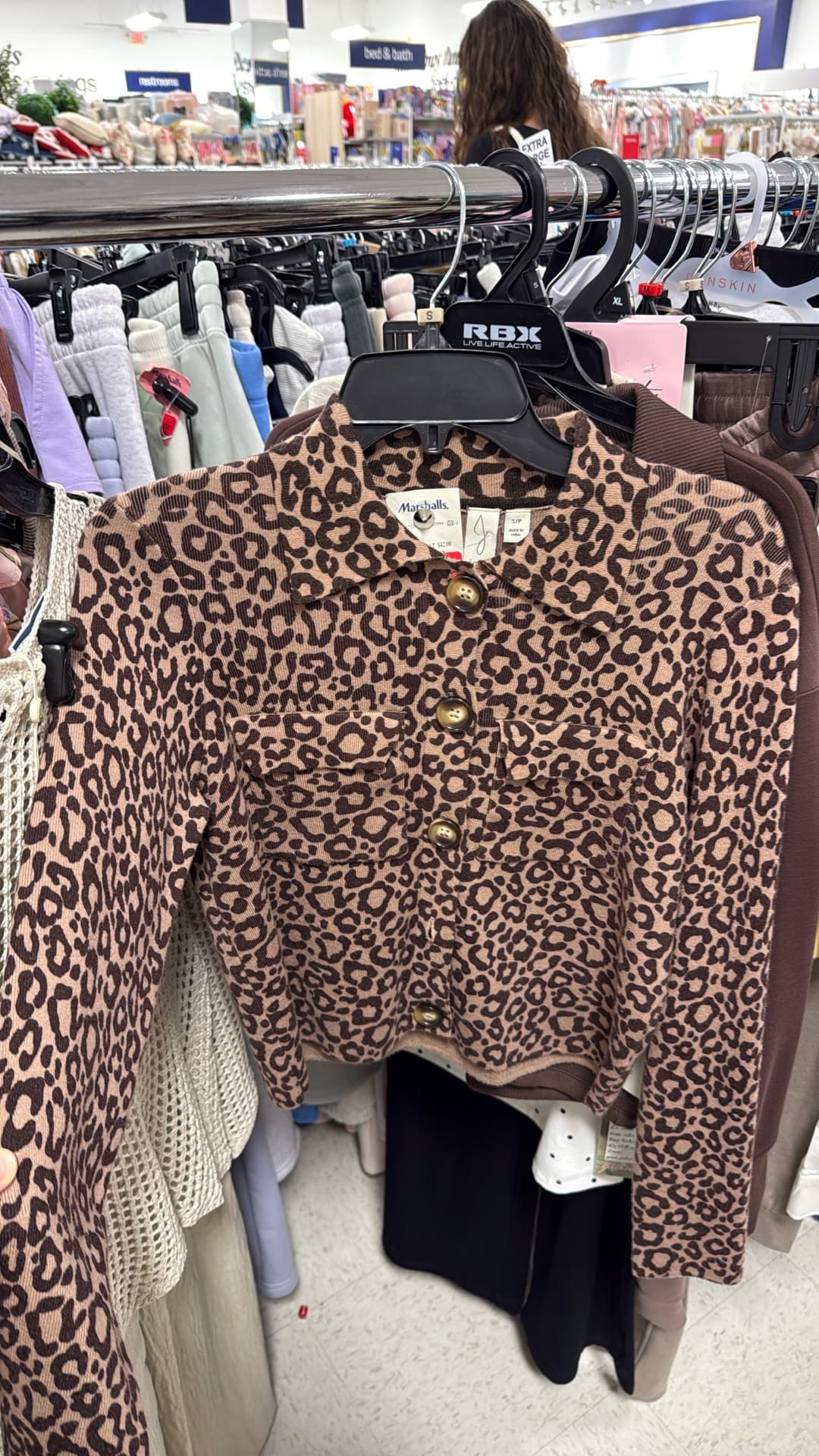 Trendy Leopard Print Jacket