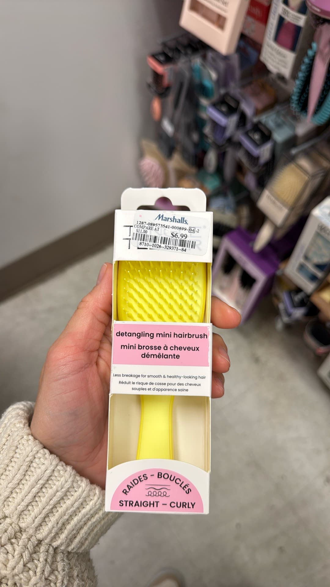 Mini Detangling Hairbrush