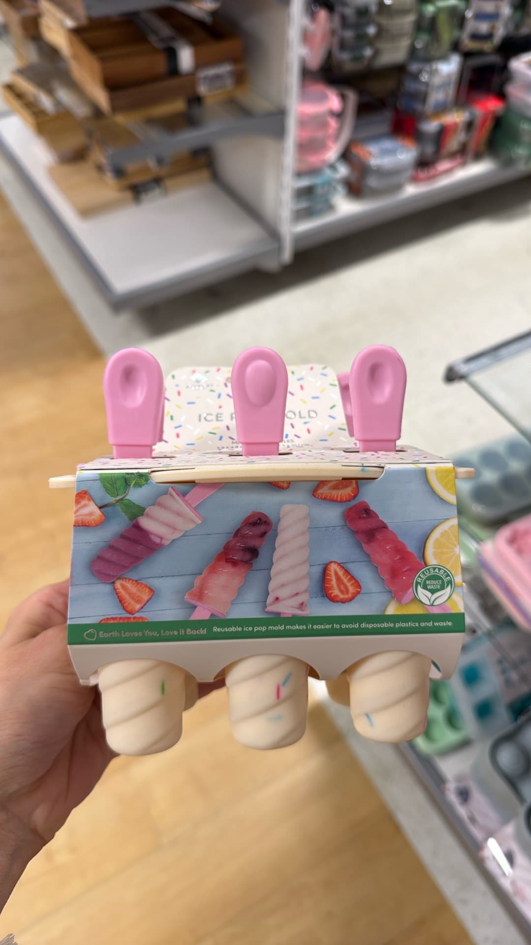 Reusable Ice Pop Mold