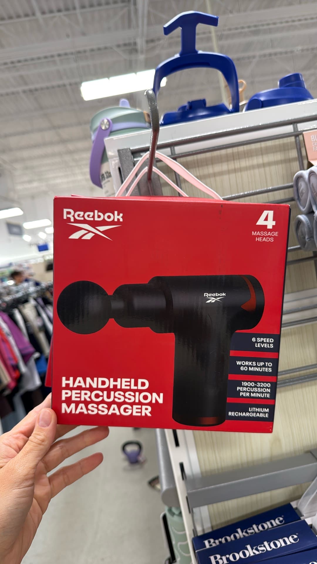 Reebok Handheld Percussion Massager