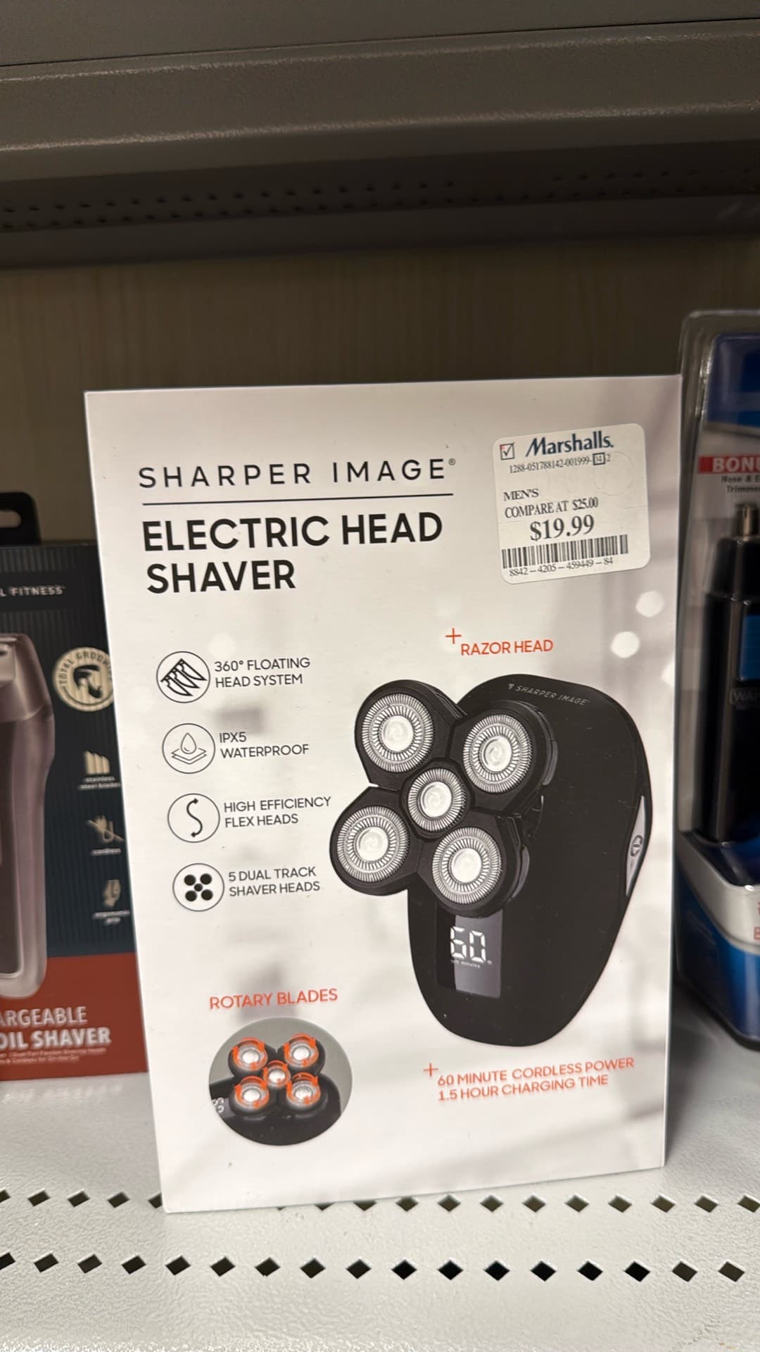 Sharper Image Electric Head Shaver