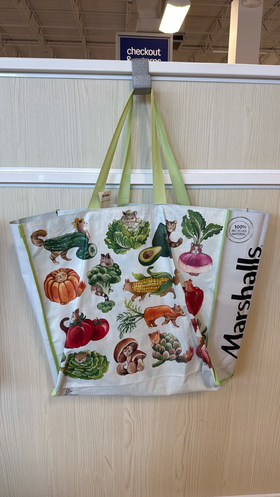 Whimsical Reusable Shopping Bag