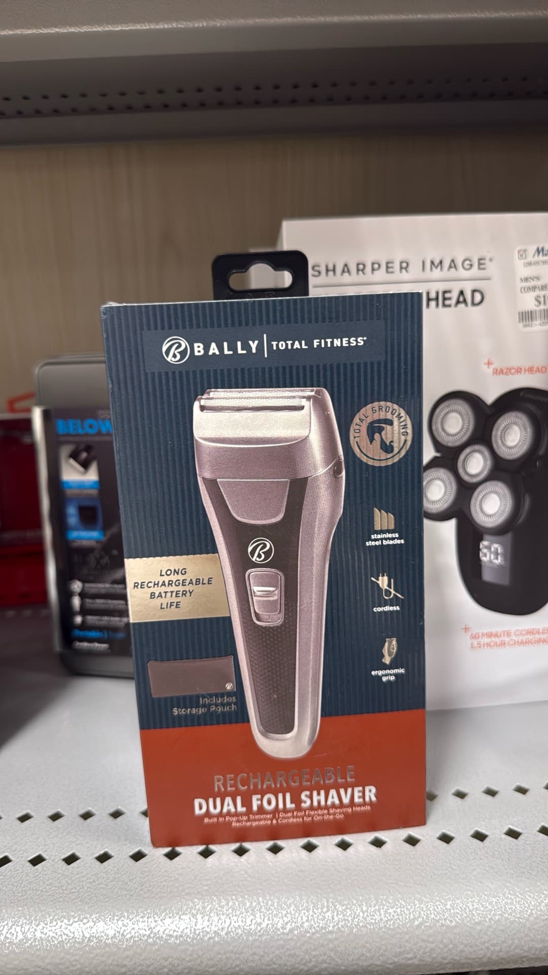 BALLY Rechargeable Dual Foil Shaver