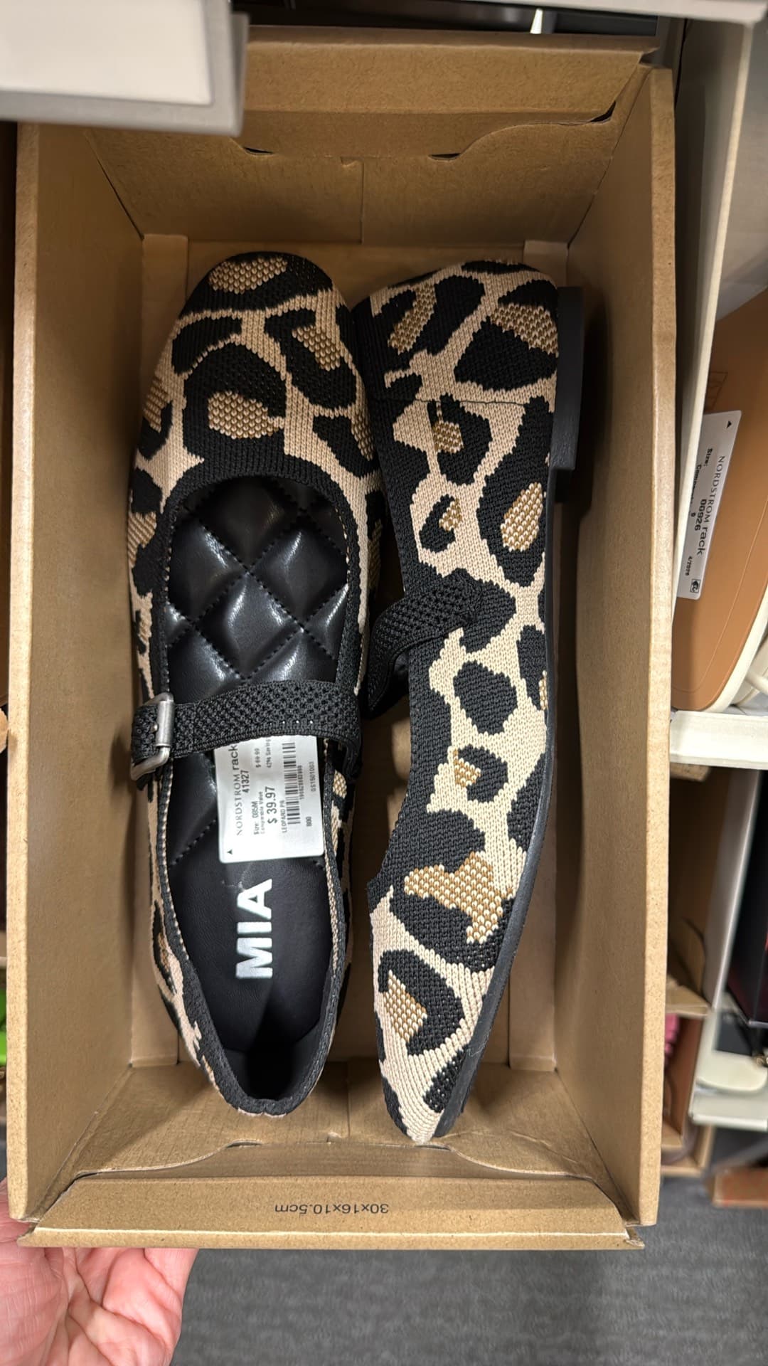 MIA Leopard Print Flats