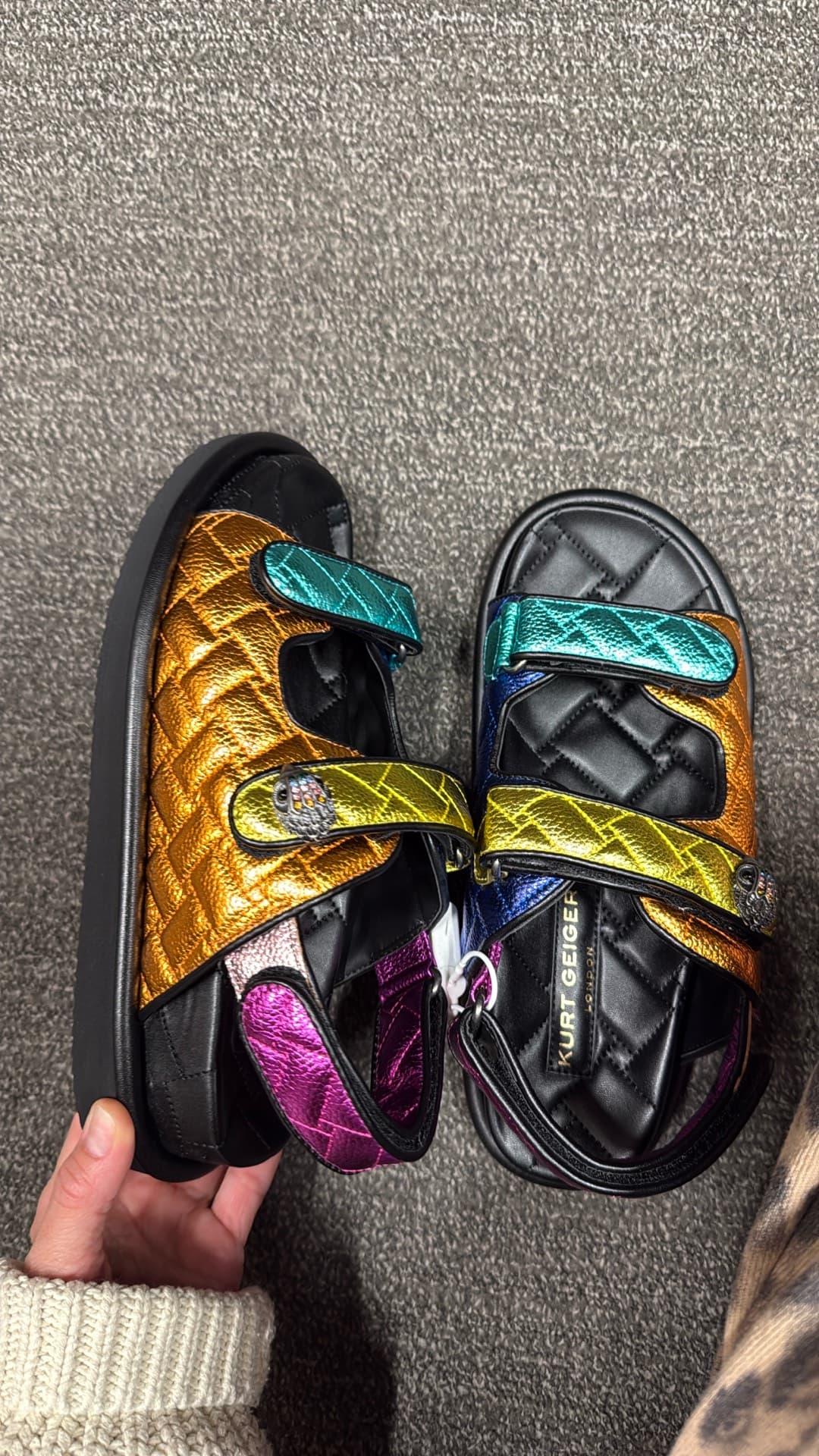 Kurt Geiger Colorful Sandals
