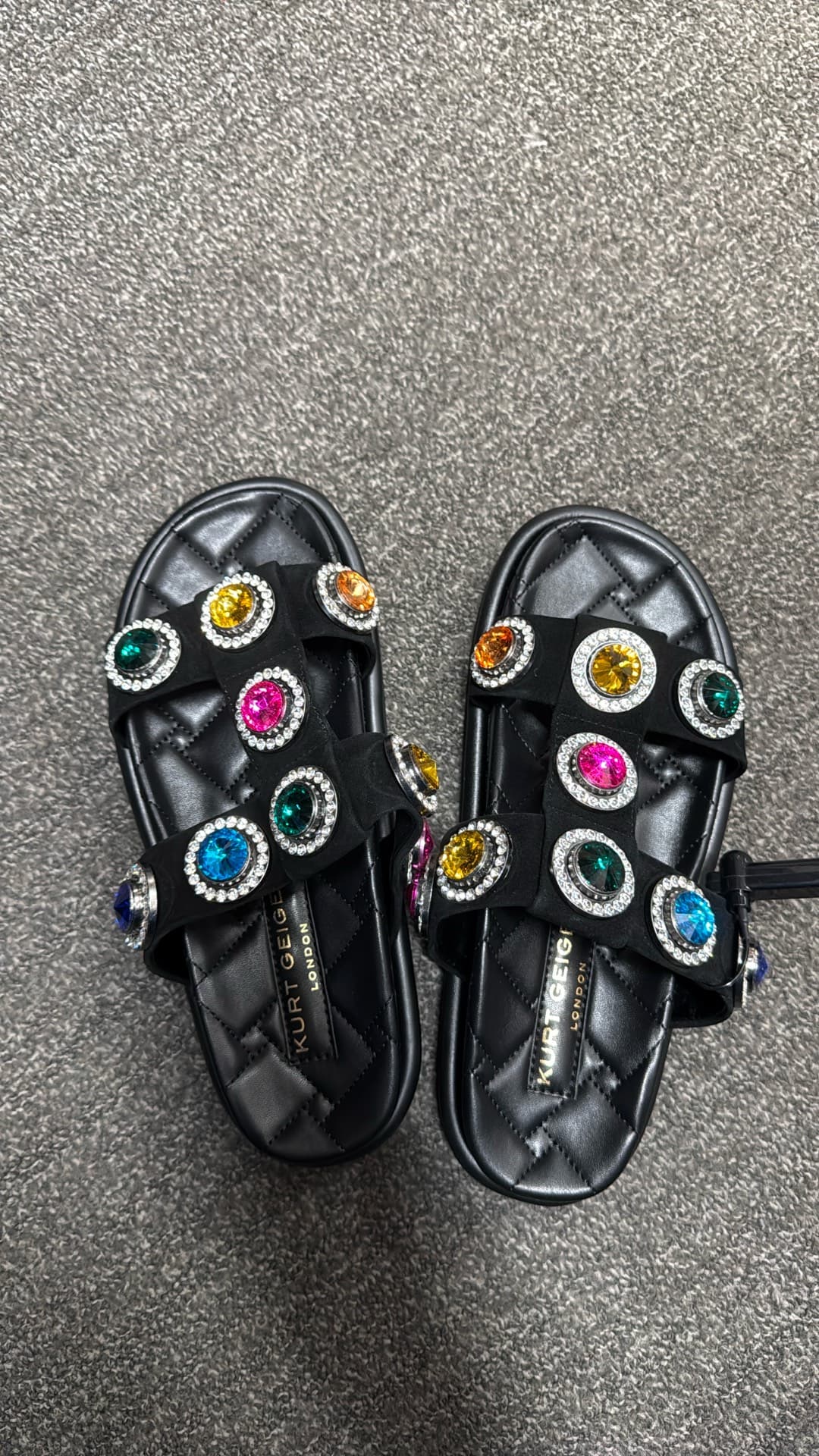 Stylish Rhinestone Sandals