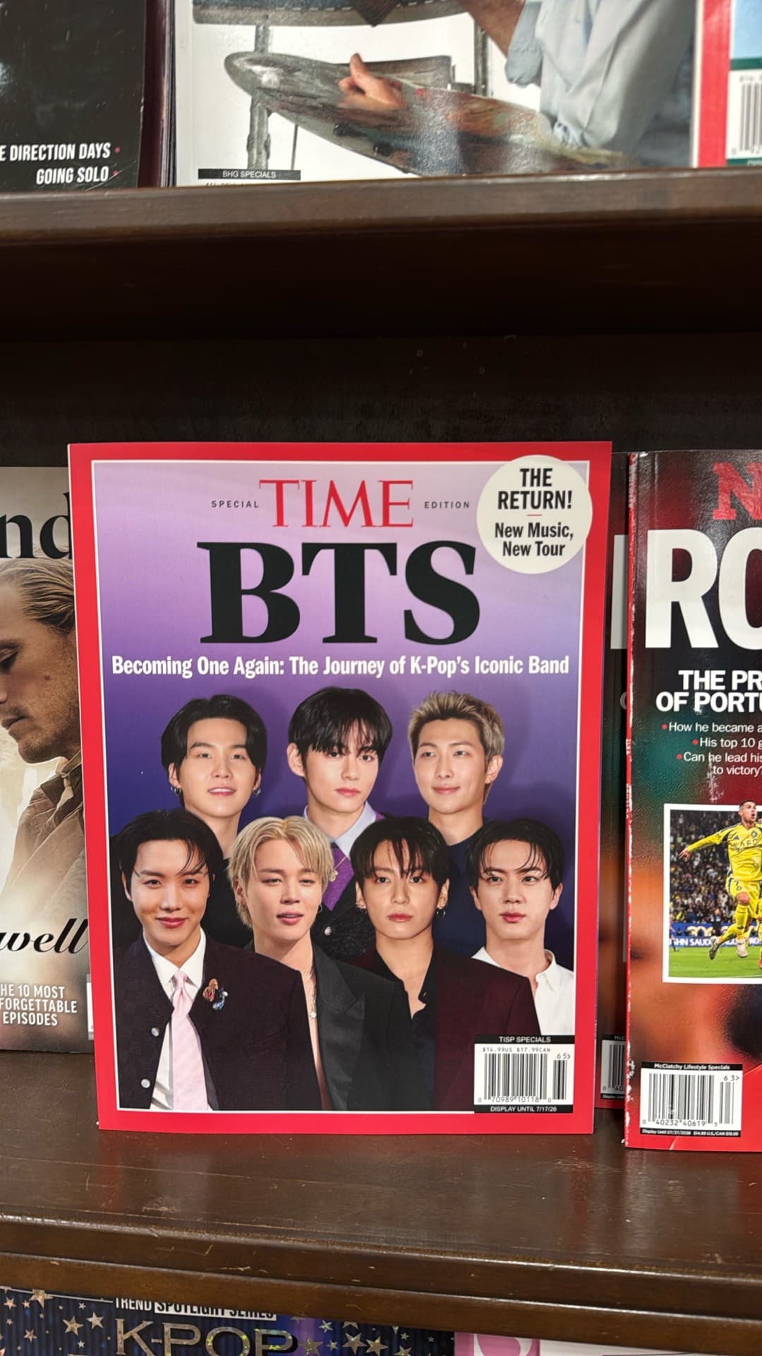 BTS Time Magazine Edition