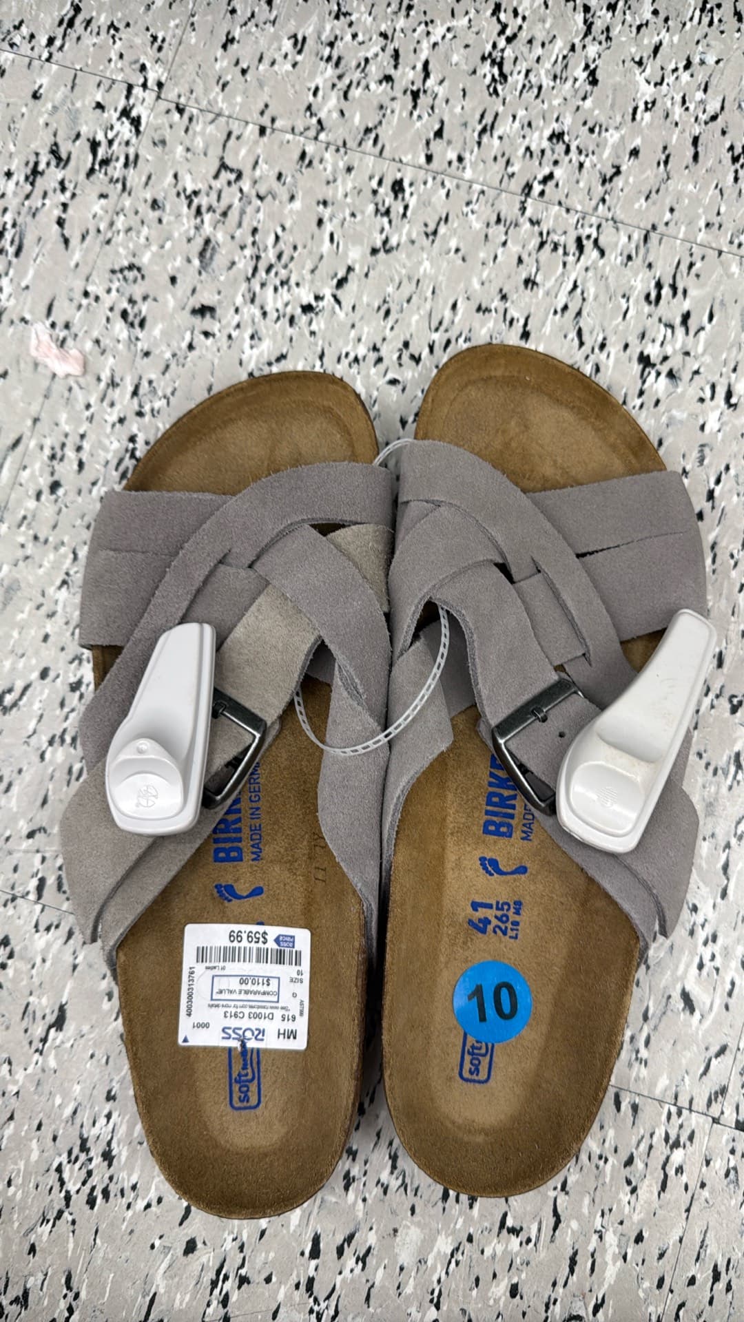 Stylish Gray Sandals